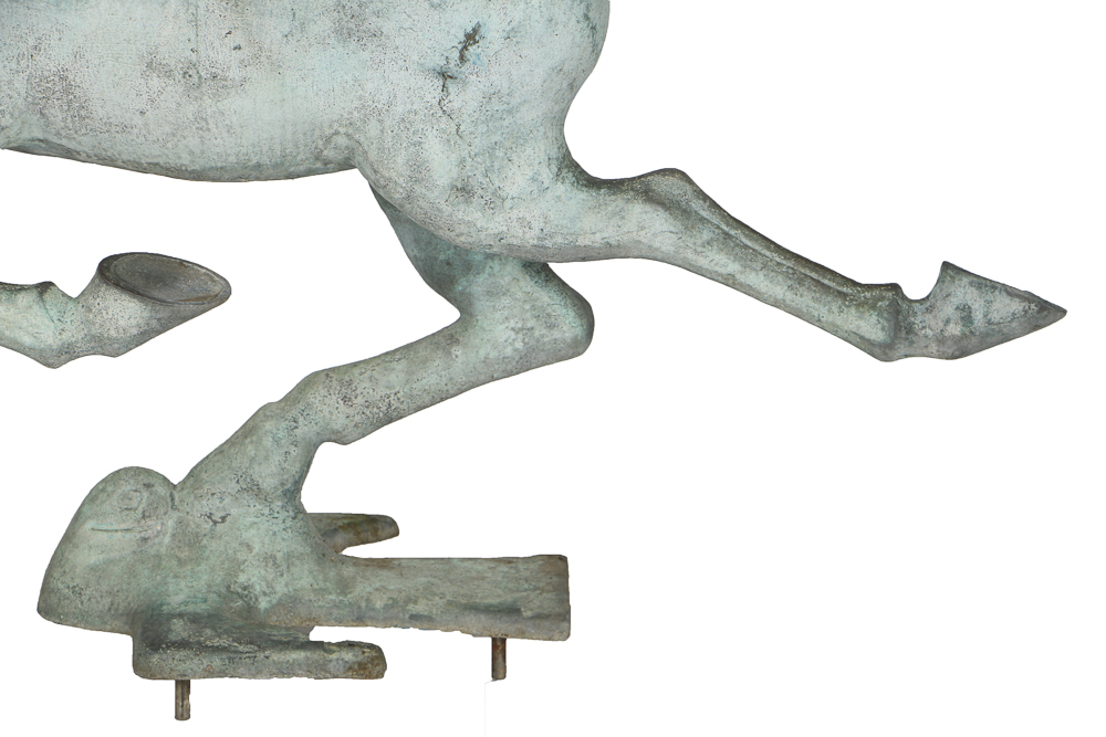 Bronze Replica Han Dynasty Gansu Flying Horse With Letter From Gregory Peck