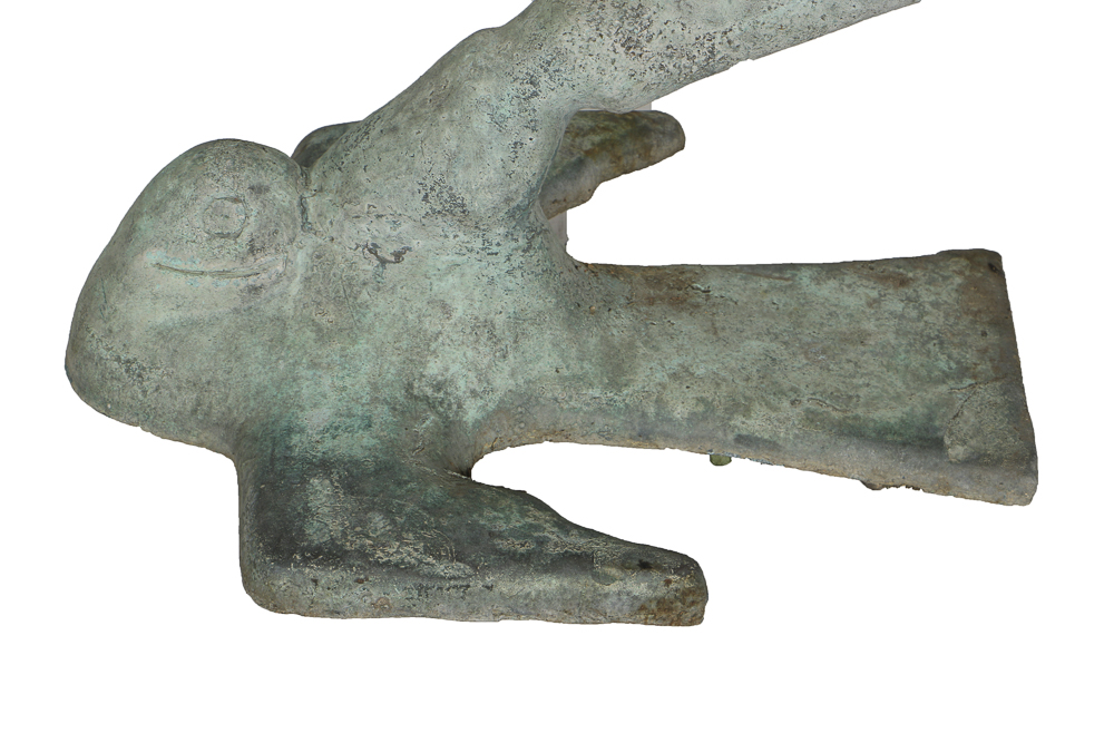 Bronze Replica Han Dynasty Gansu Flying Horse With Letter From Gregory Peck