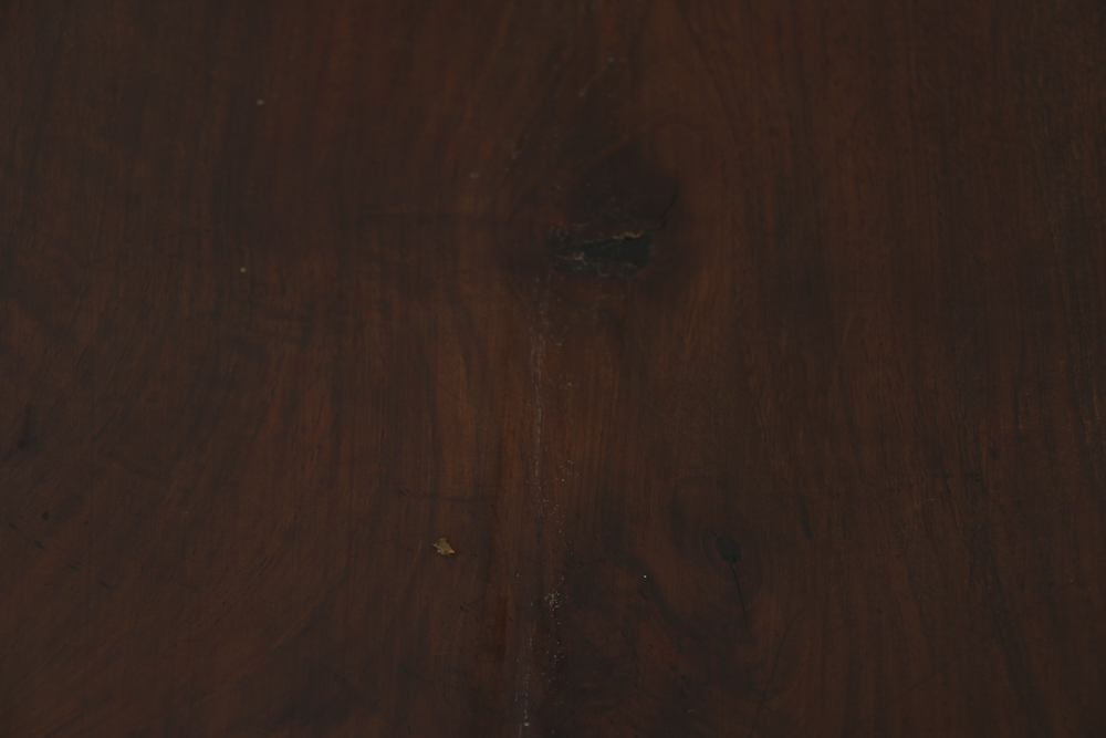 Gothic Revival Style Mahogany Wall Mirror and Console