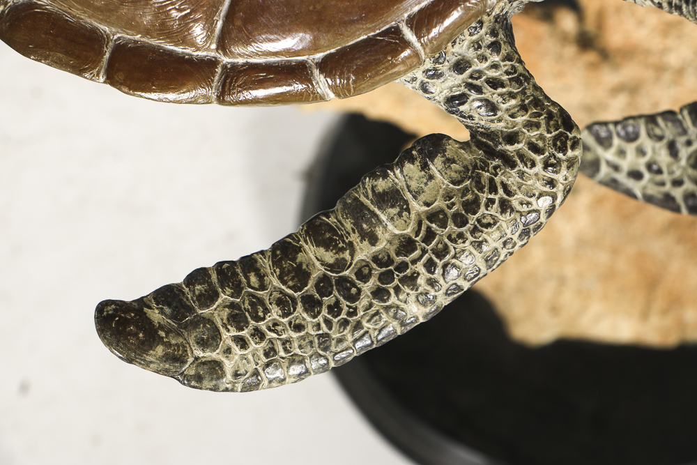 Robert Wyland Limited Edition Bronze Sculpture of Sea Turtles