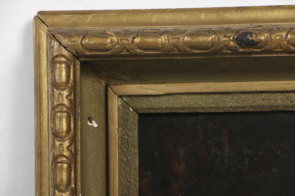 18th-Century Oil Painting on Stone after Paolo Caliari