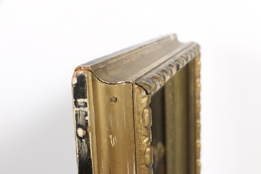 18th-Century Oil Painting on Stone after Paolo Caliari