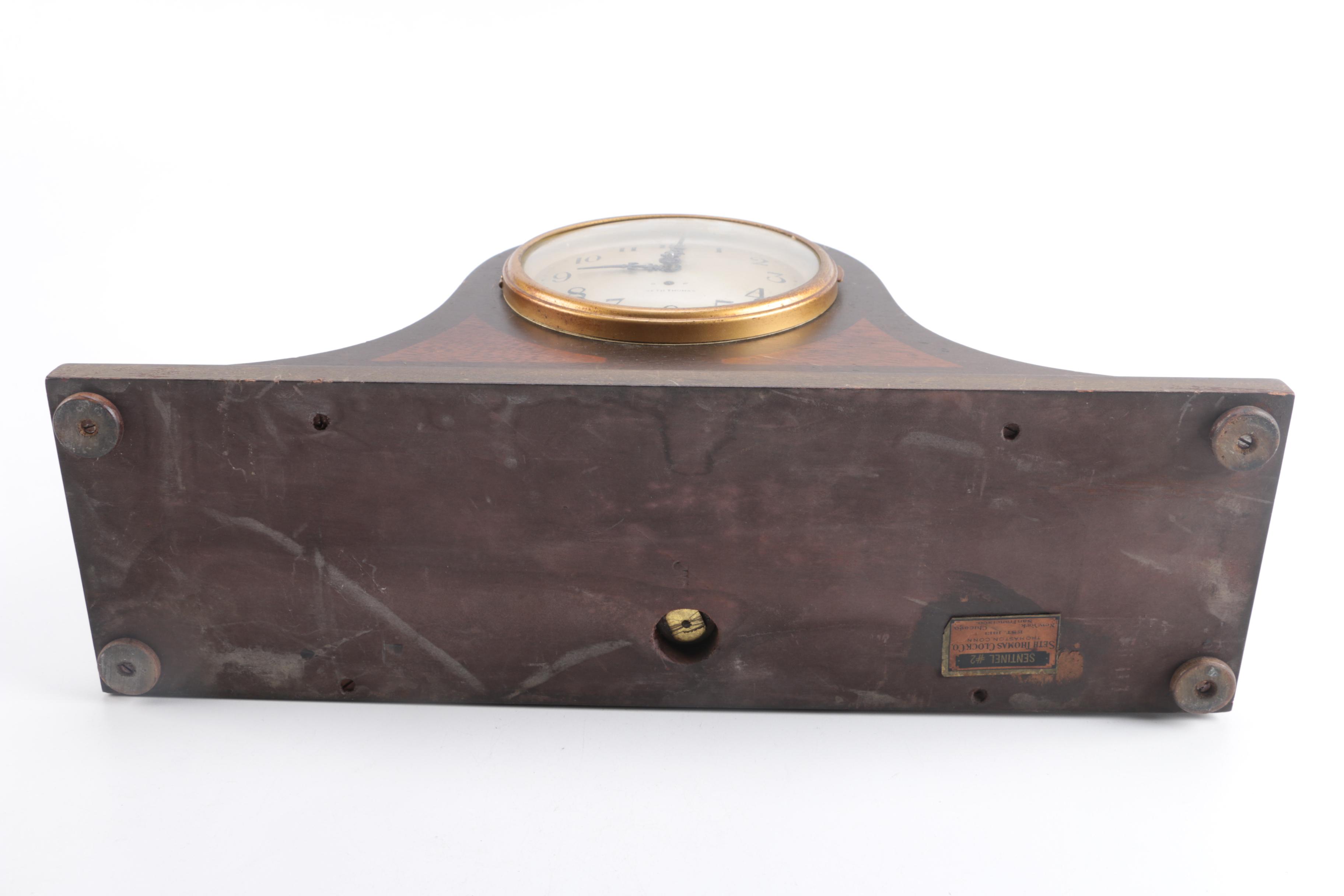 Seth Thomas Tambour Mantel Clock