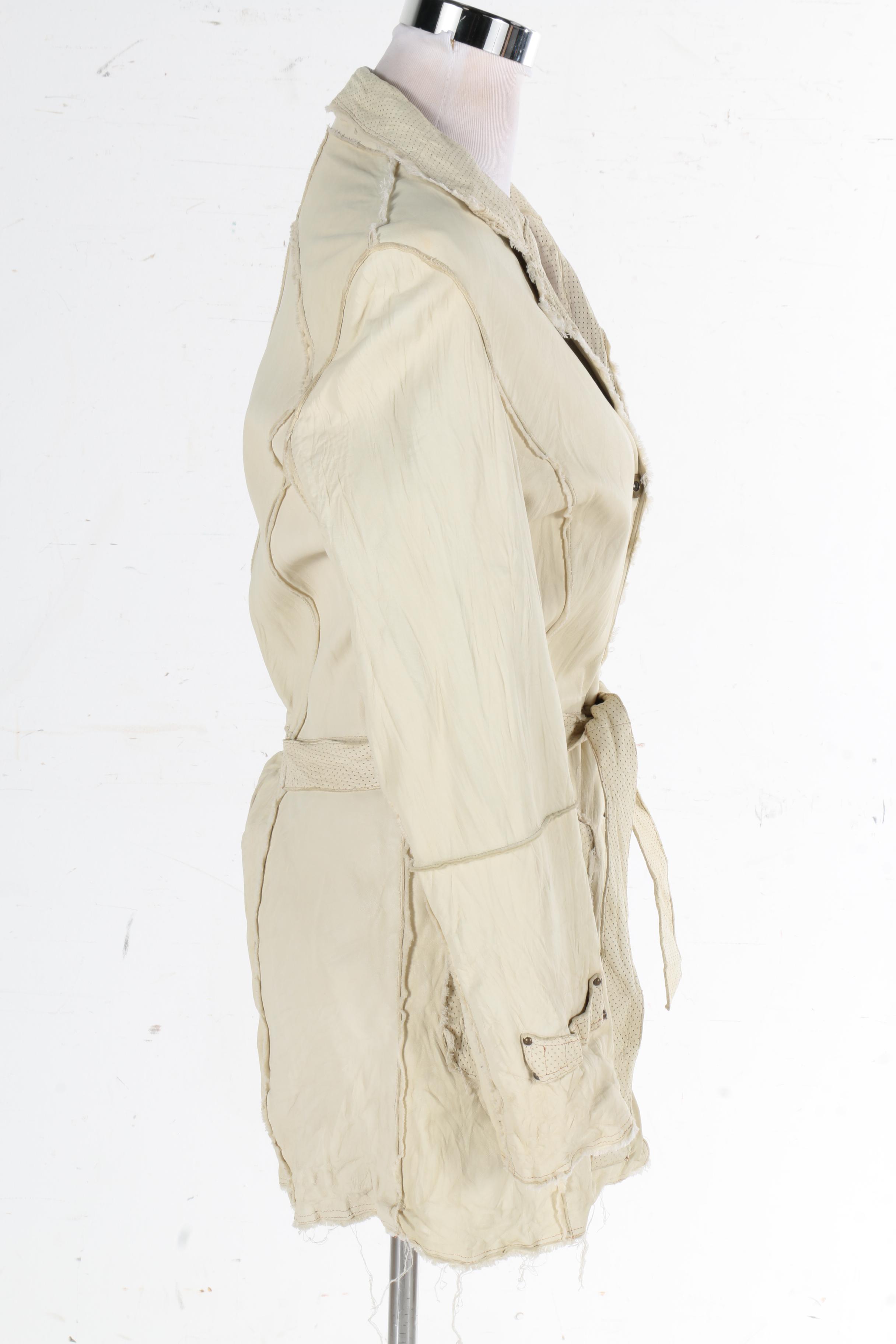 Pasha Veneto Leather Jacket and Helios & Luna Suede Vest