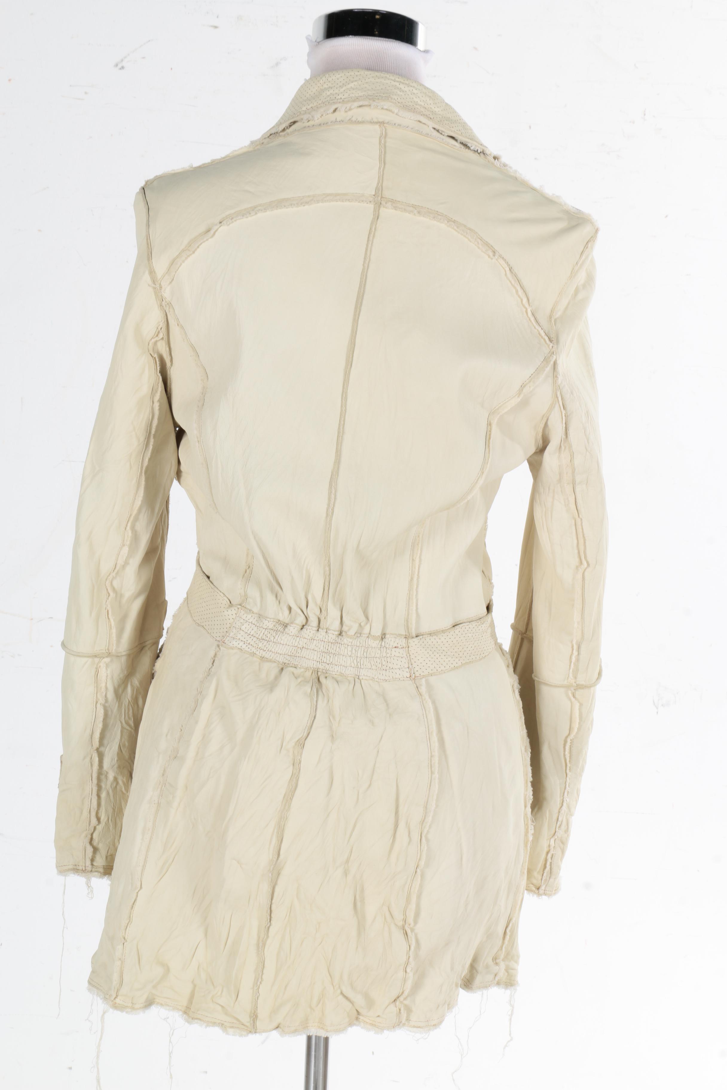 Pasha Veneto Leather Jacket and Helios & Luna Suede Vest