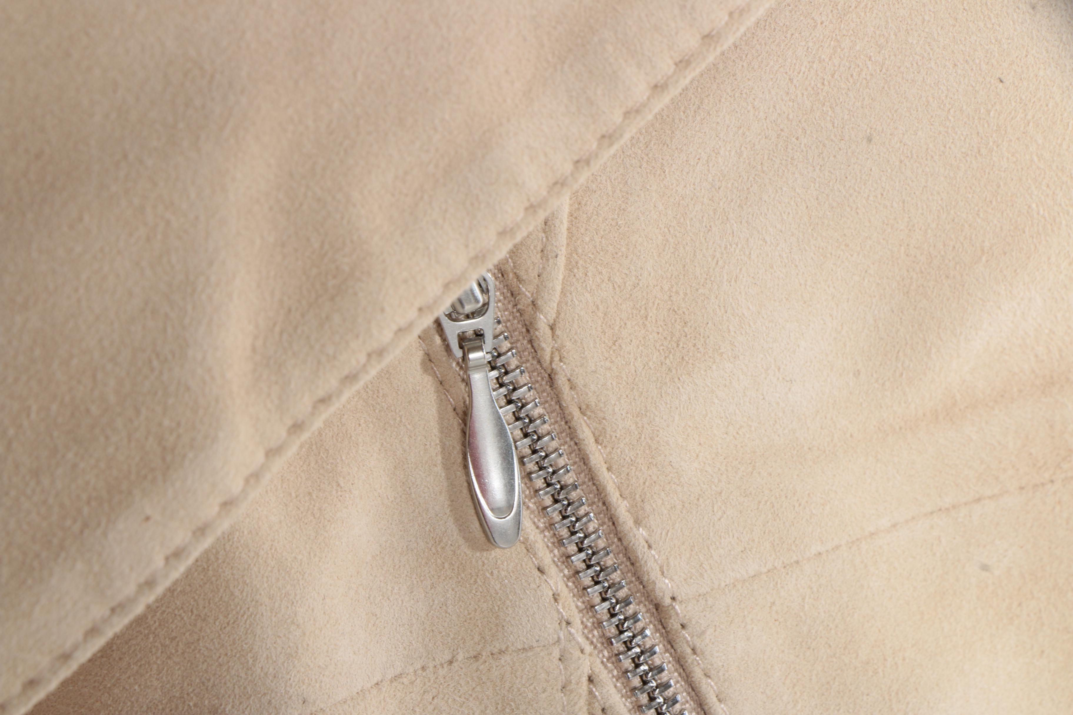 Pasha Veneto Leather Jacket and Helios & Luna Suede Vest