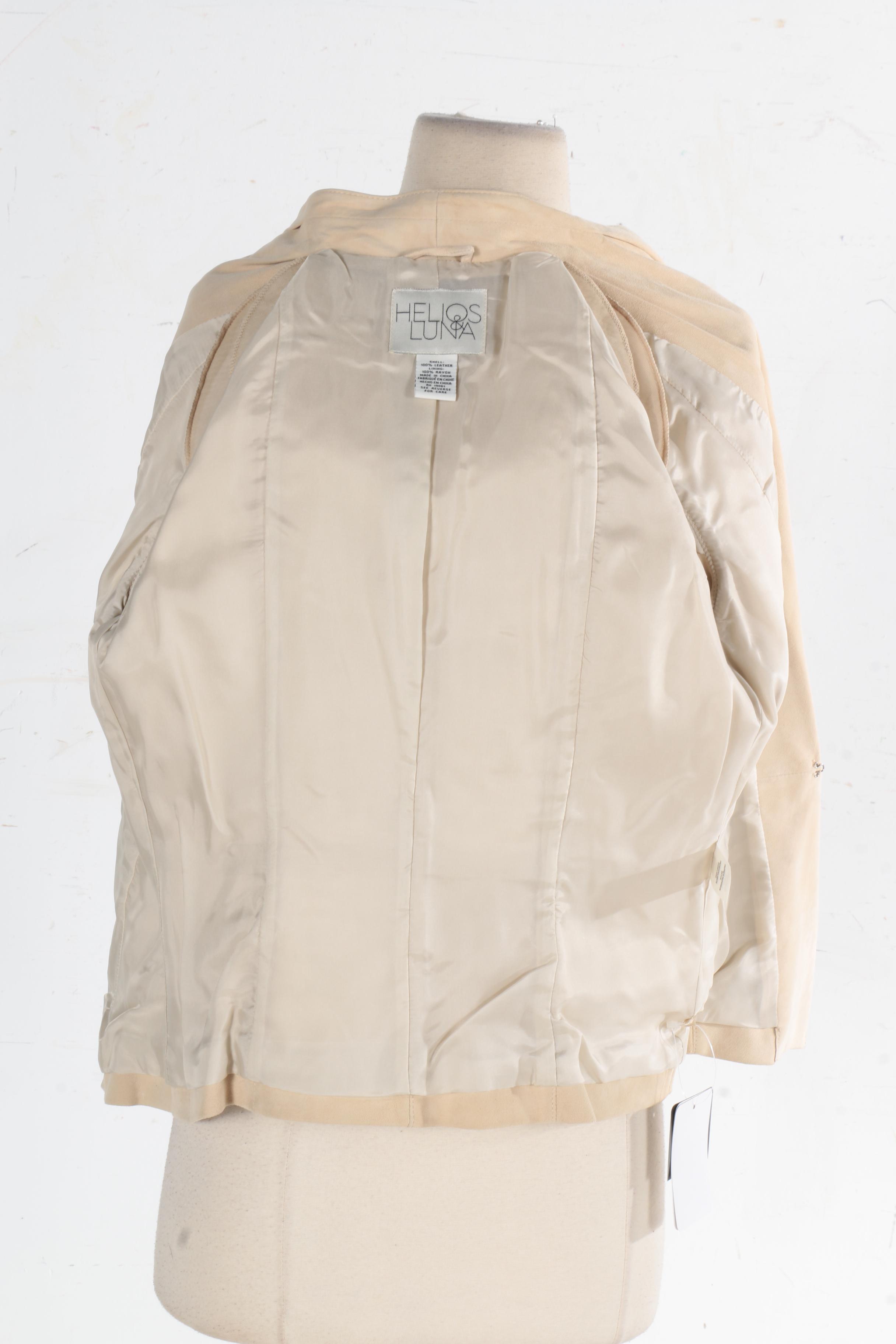 Pasha Veneto Leather Jacket and Helios & Luna Suede Vest