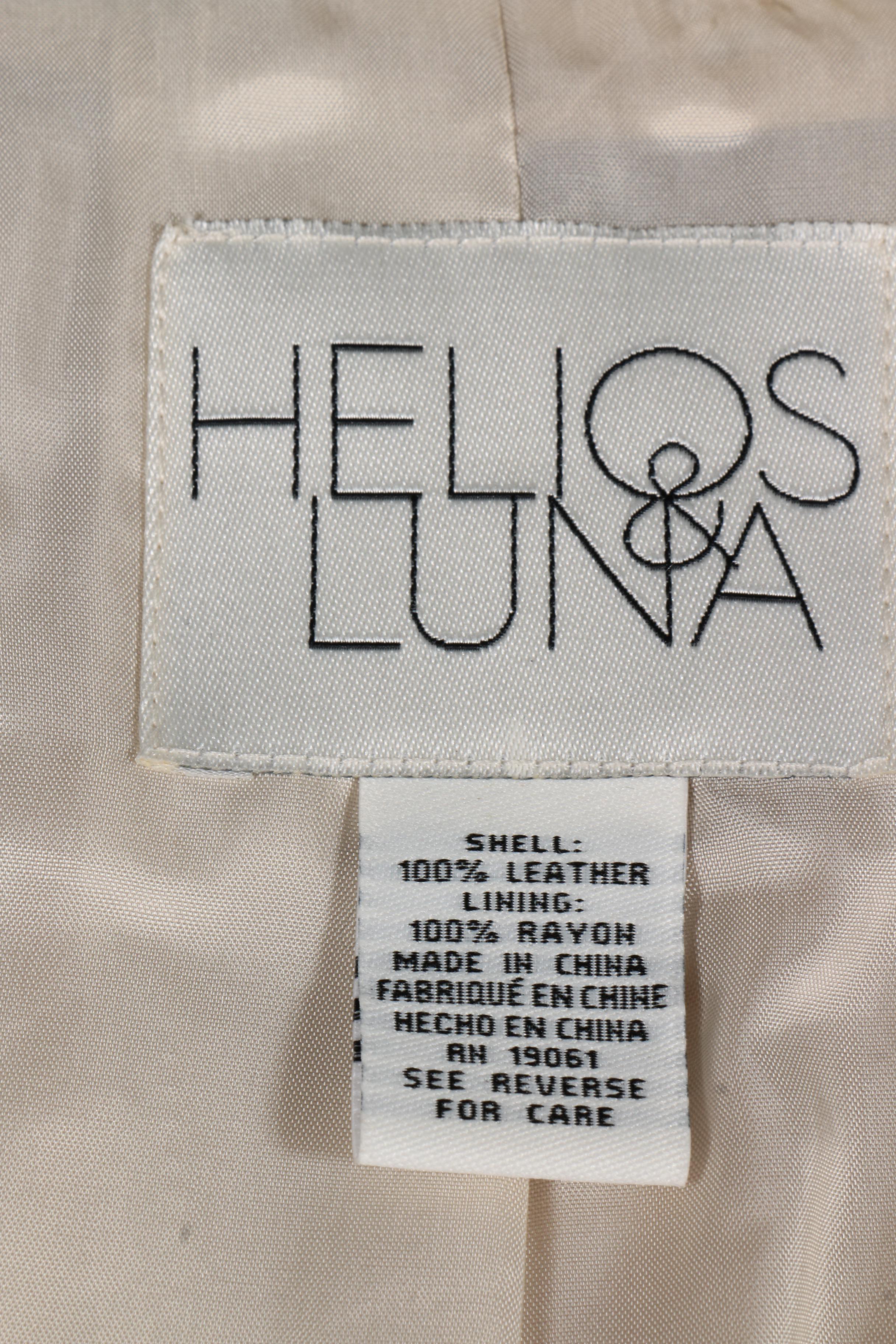 Pasha Veneto Leather Jacket and Helios & Luna Suede Vest