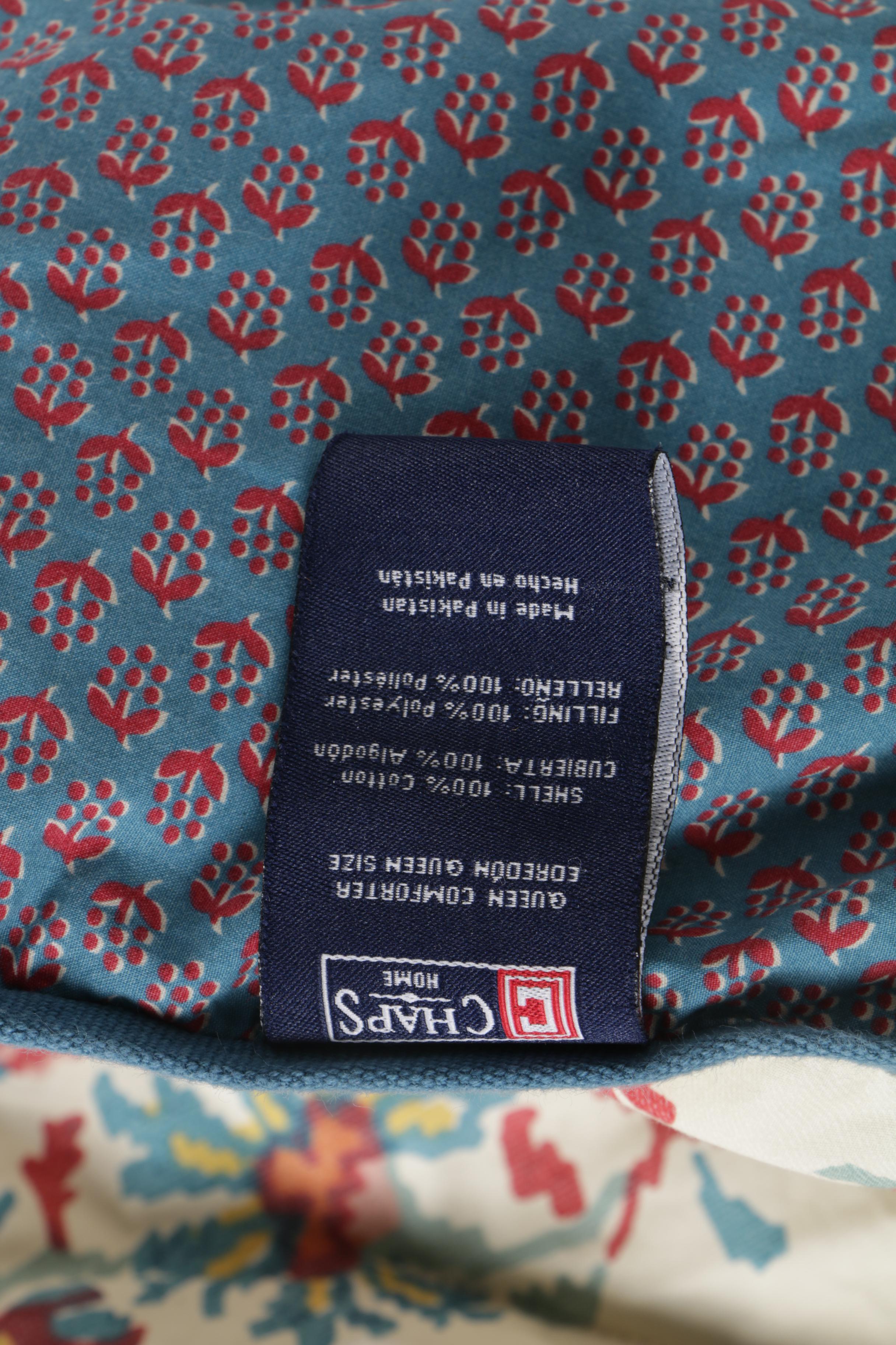 Set of Chaps Floral Bedding