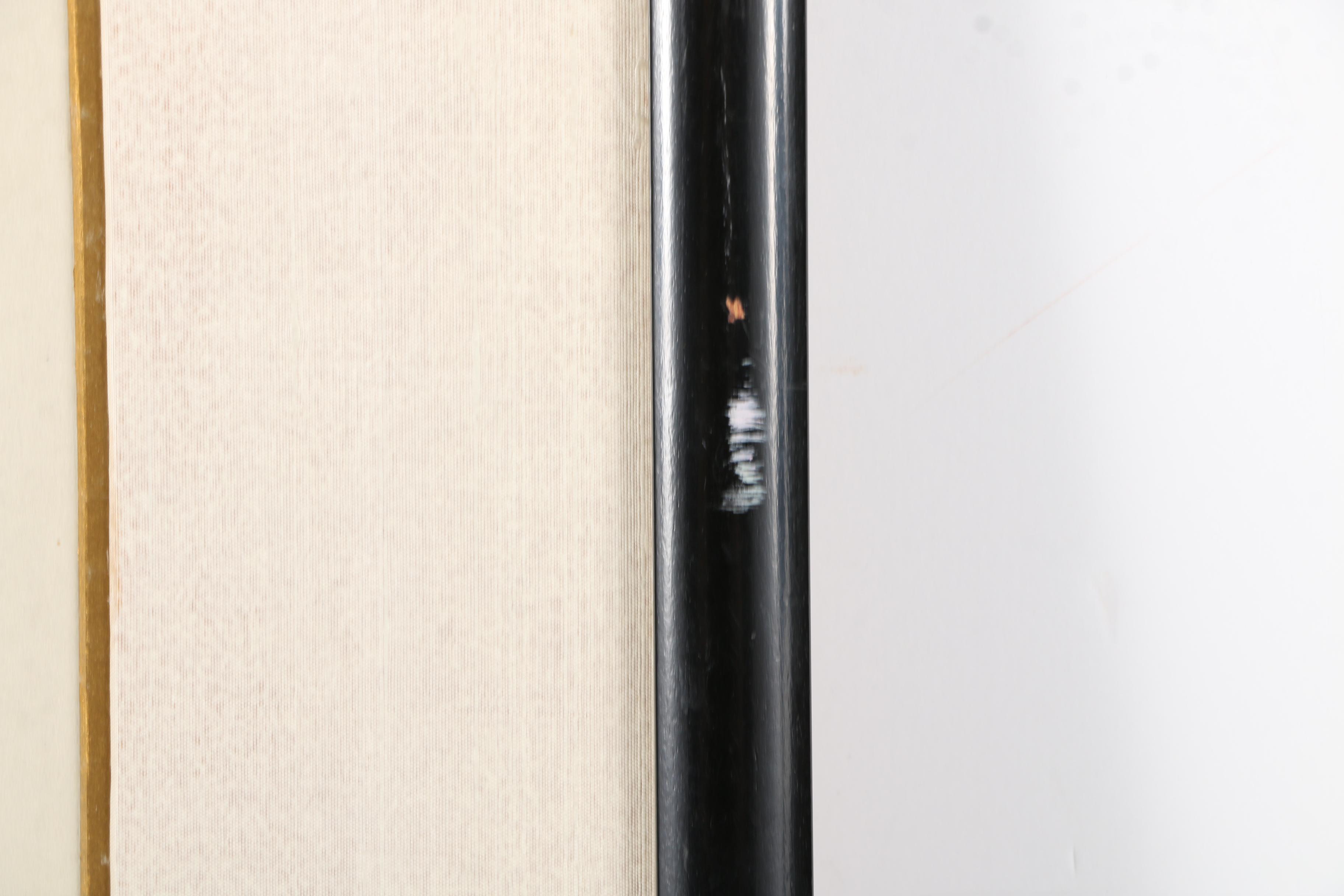 Kotozuka Eiichi Woodblock Prints "Dropping Cherry Blossoms" and "Countryside scene of Northern Kyoto"