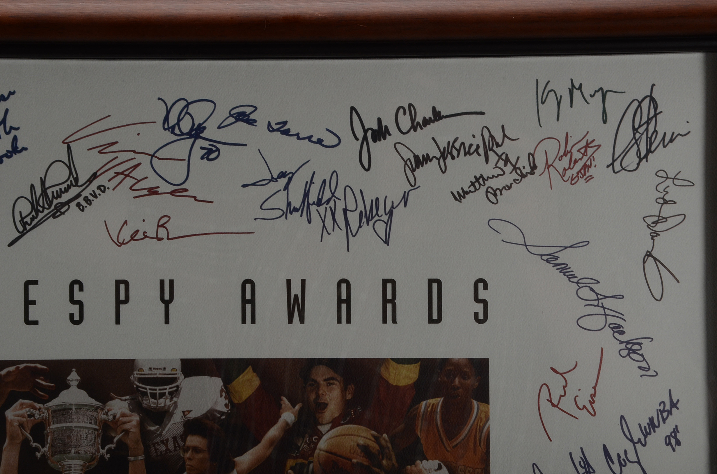 1999 ESPY Awards Signed Poster