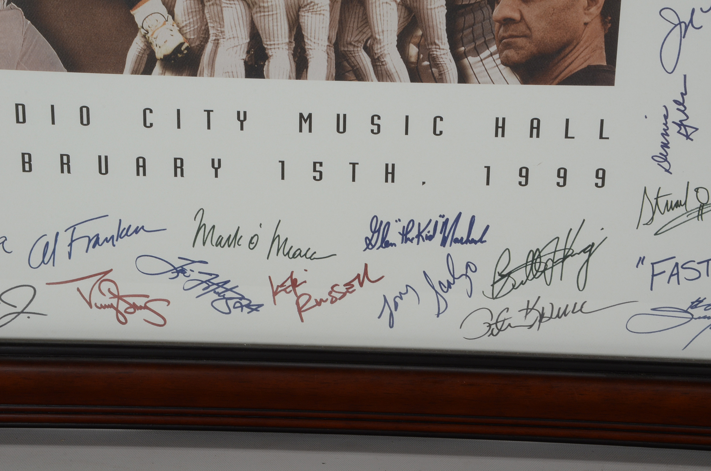 1999 ESPY Awards Signed Poster