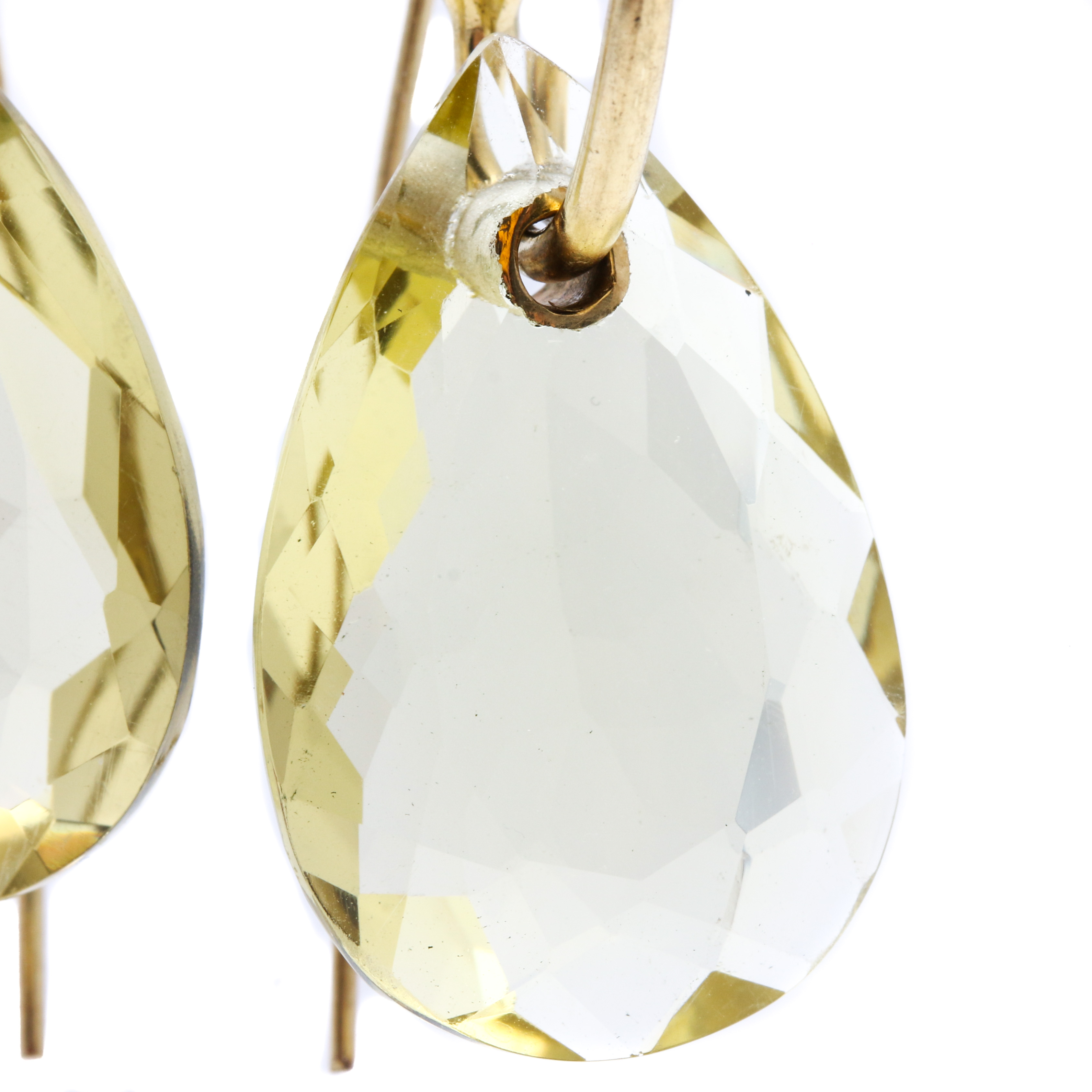 Ippolita 18K Yellow Gold 25.40 CTW Lime Quartz Earrings