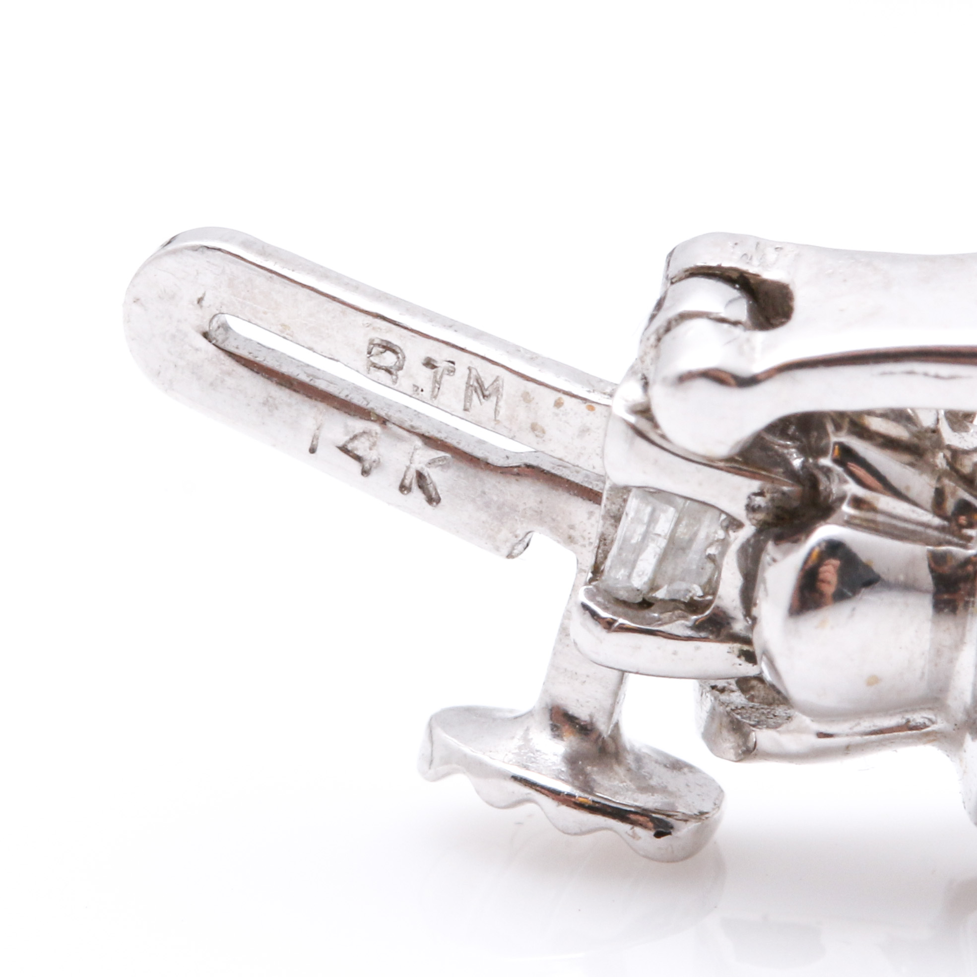 14K White Gold 2.43 CTW Diamond Tennis Bracelet