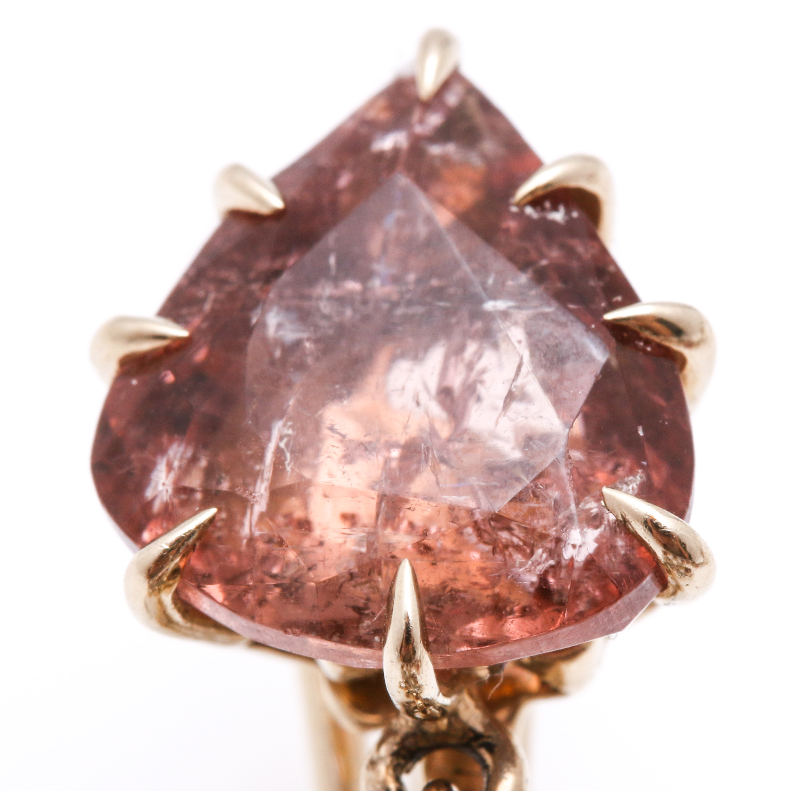 H. Stern 18K Yellow Gold 52.51 CTW Tourmaline and 3.27 CTW Diamond Earrings