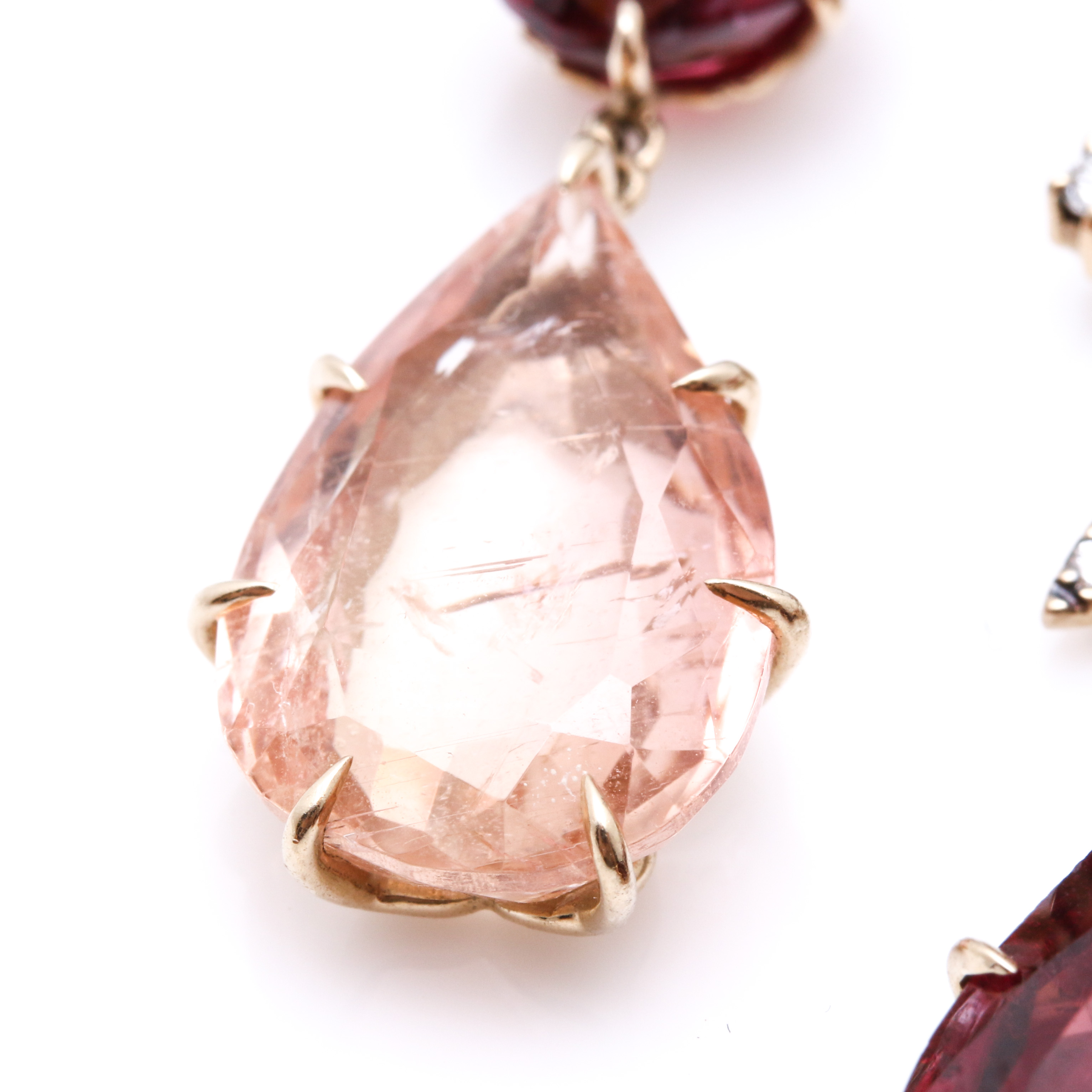 H. Stern 18K Yellow Gold 52.51 CTW Tourmaline and 3.27 CTW Diamond Earrings