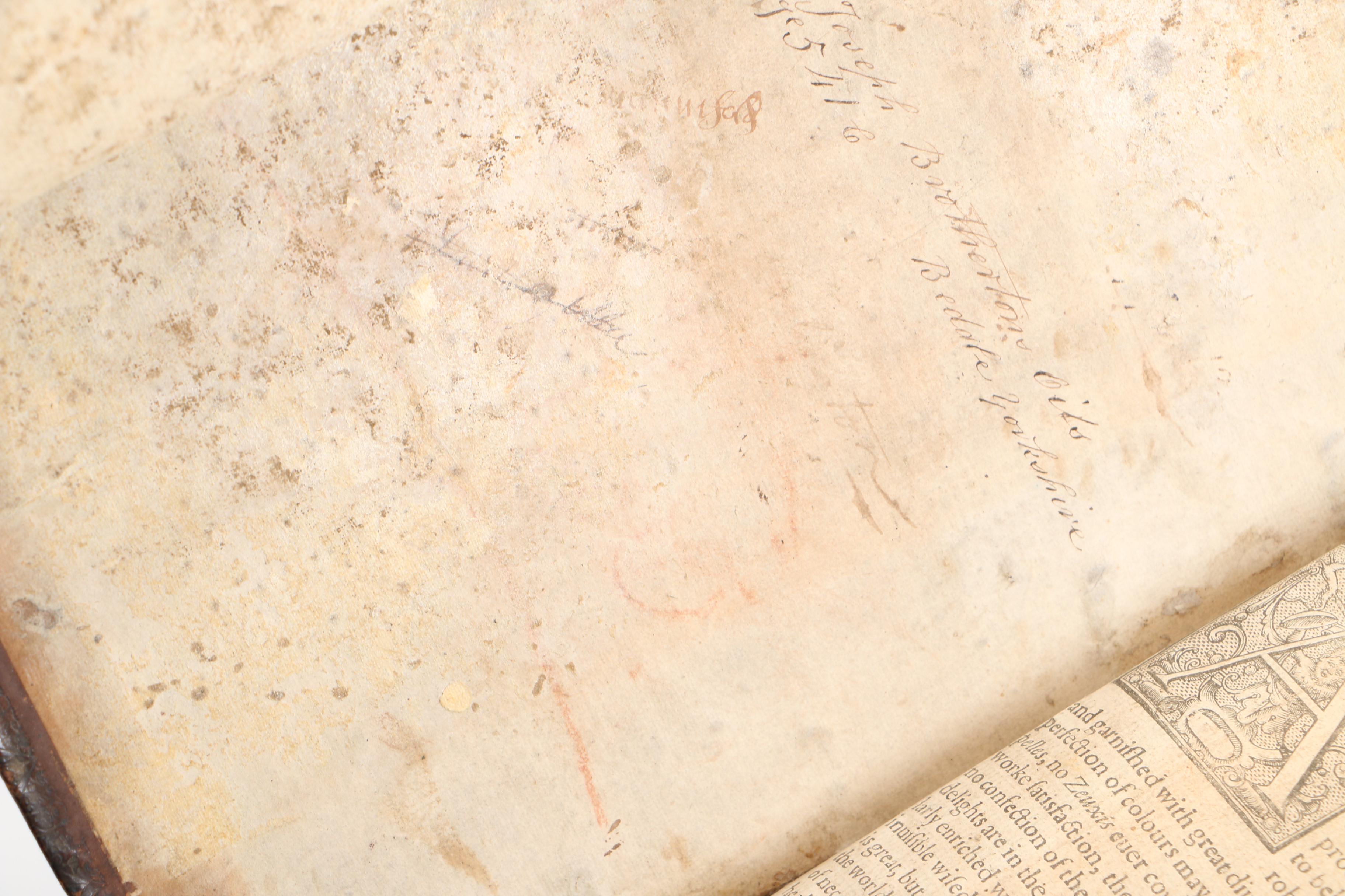 17th Century "Herball, or Generall Historie of Plantes" by John Gerard