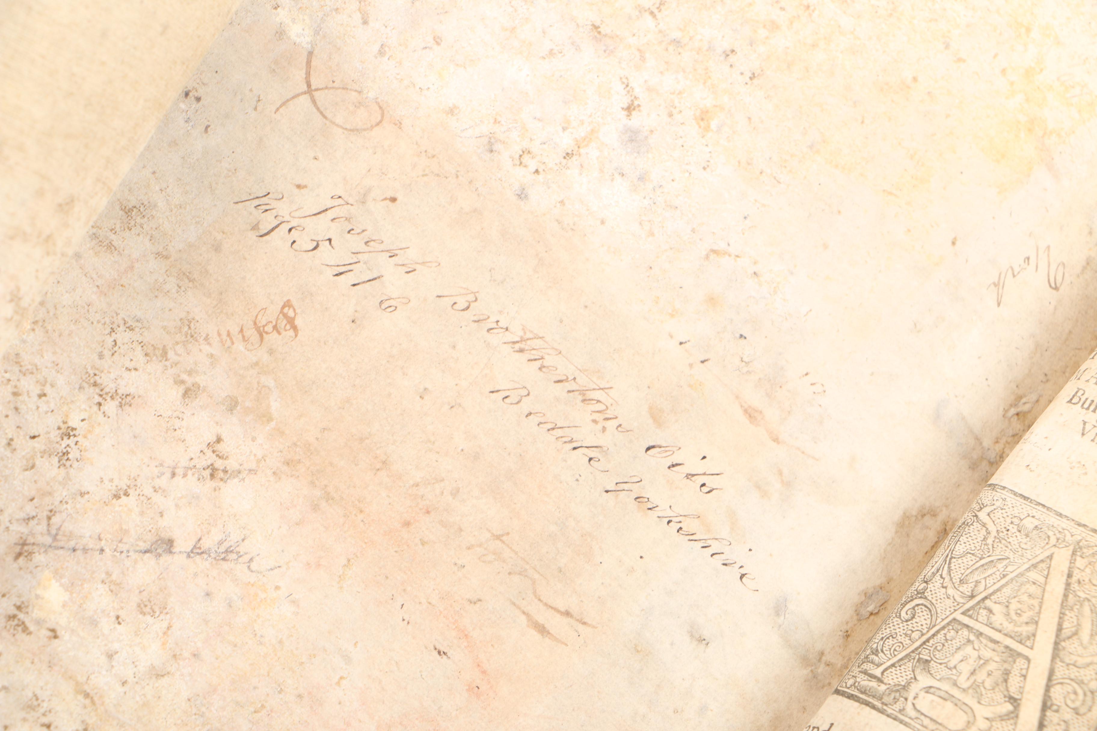 17th Century "Herball, or Generall Historie of Plantes" by John Gerard