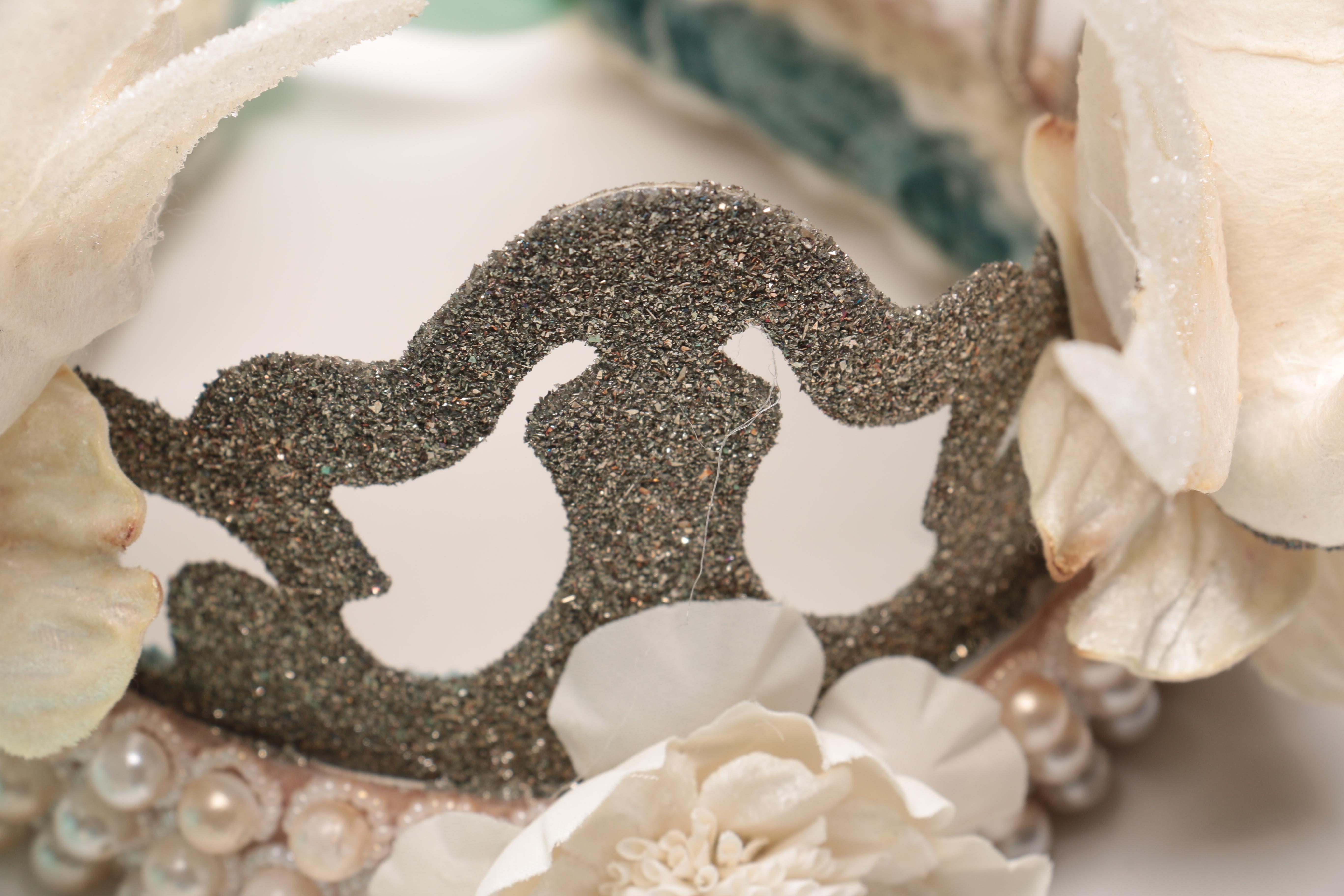 Swan Themed Headdress with a Tiffany & Co Gift Box