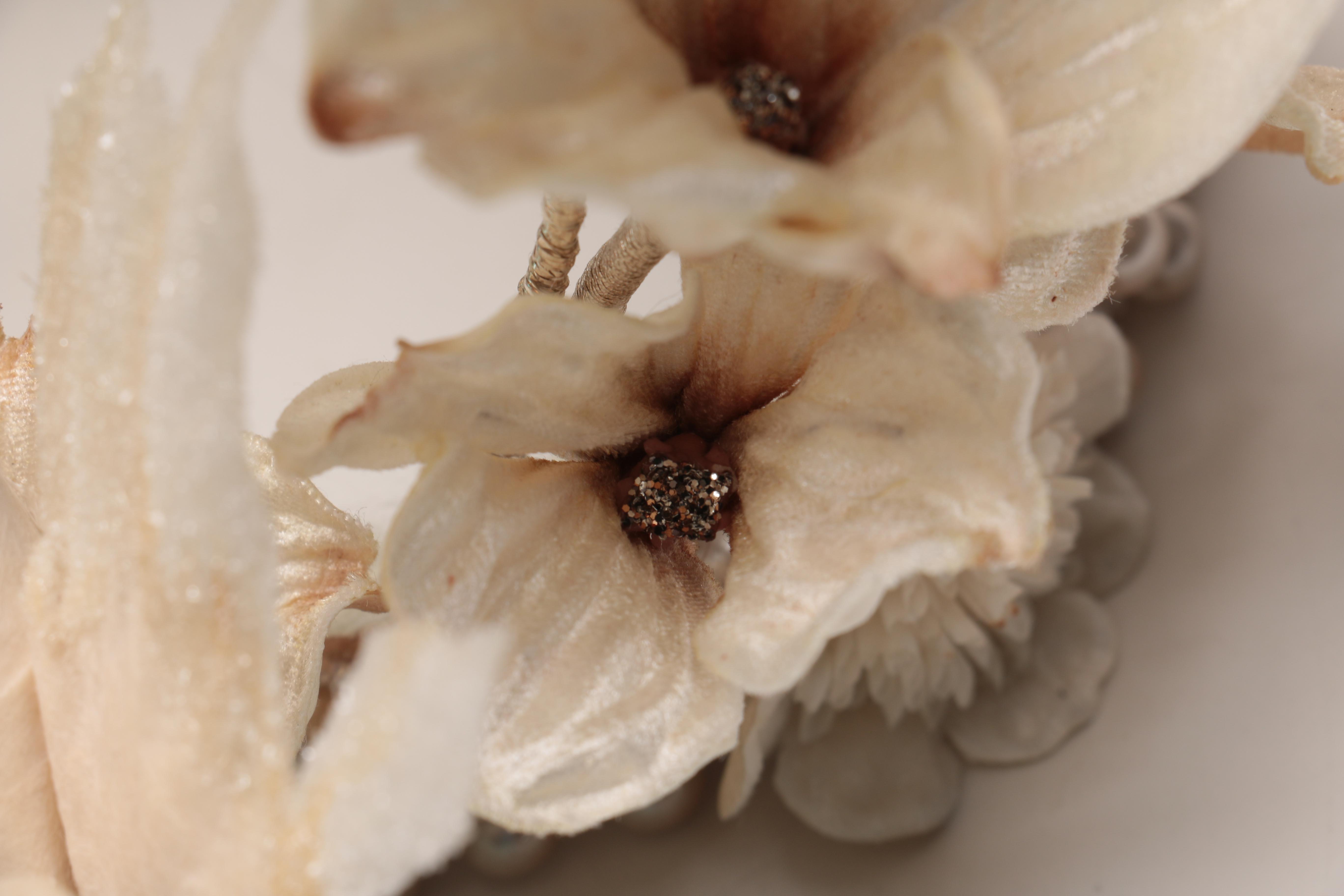 Swan Themed Headdress with a Tiffany & Co Gift Box