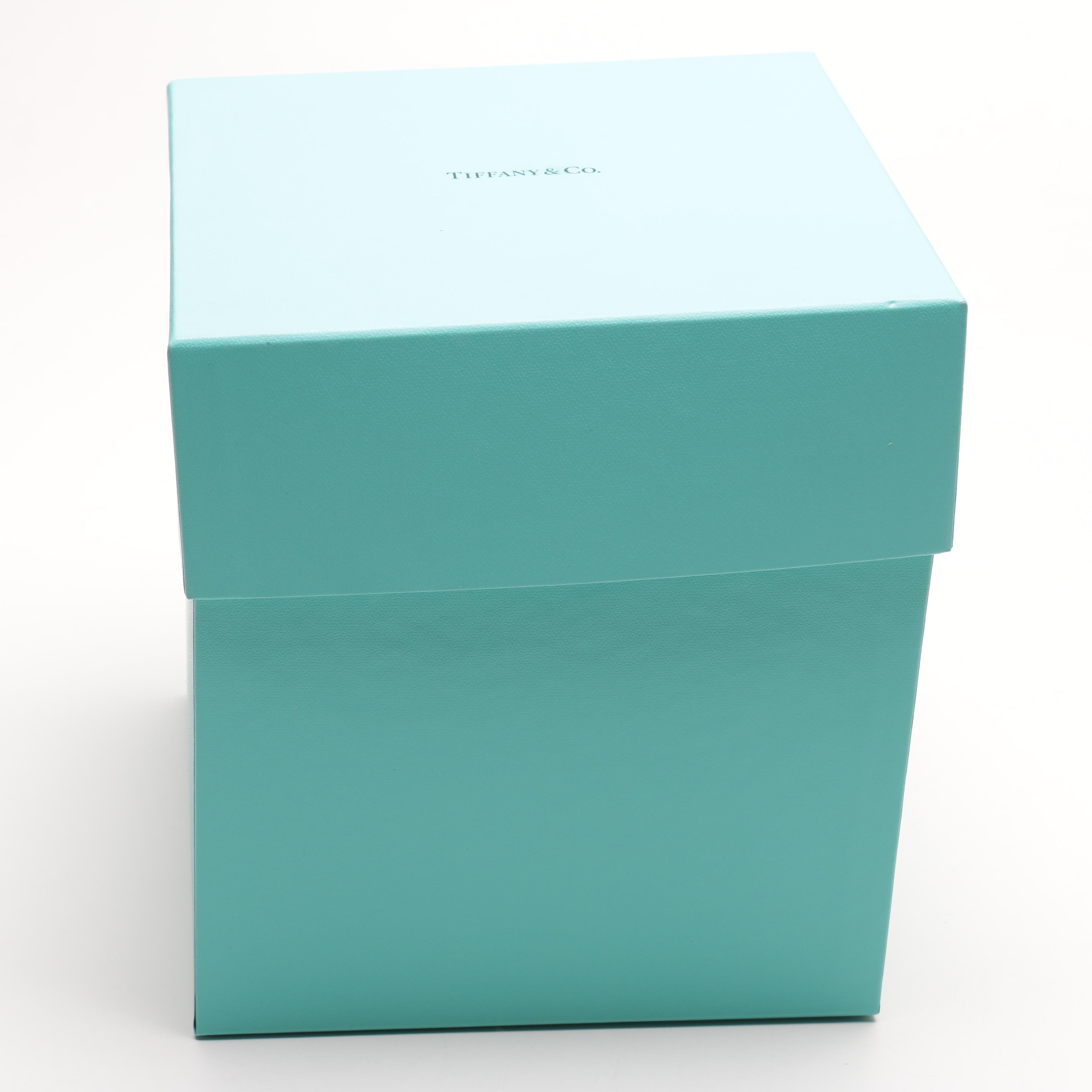 Swan Themed Headdress with a Tiffany & Co Gift Box