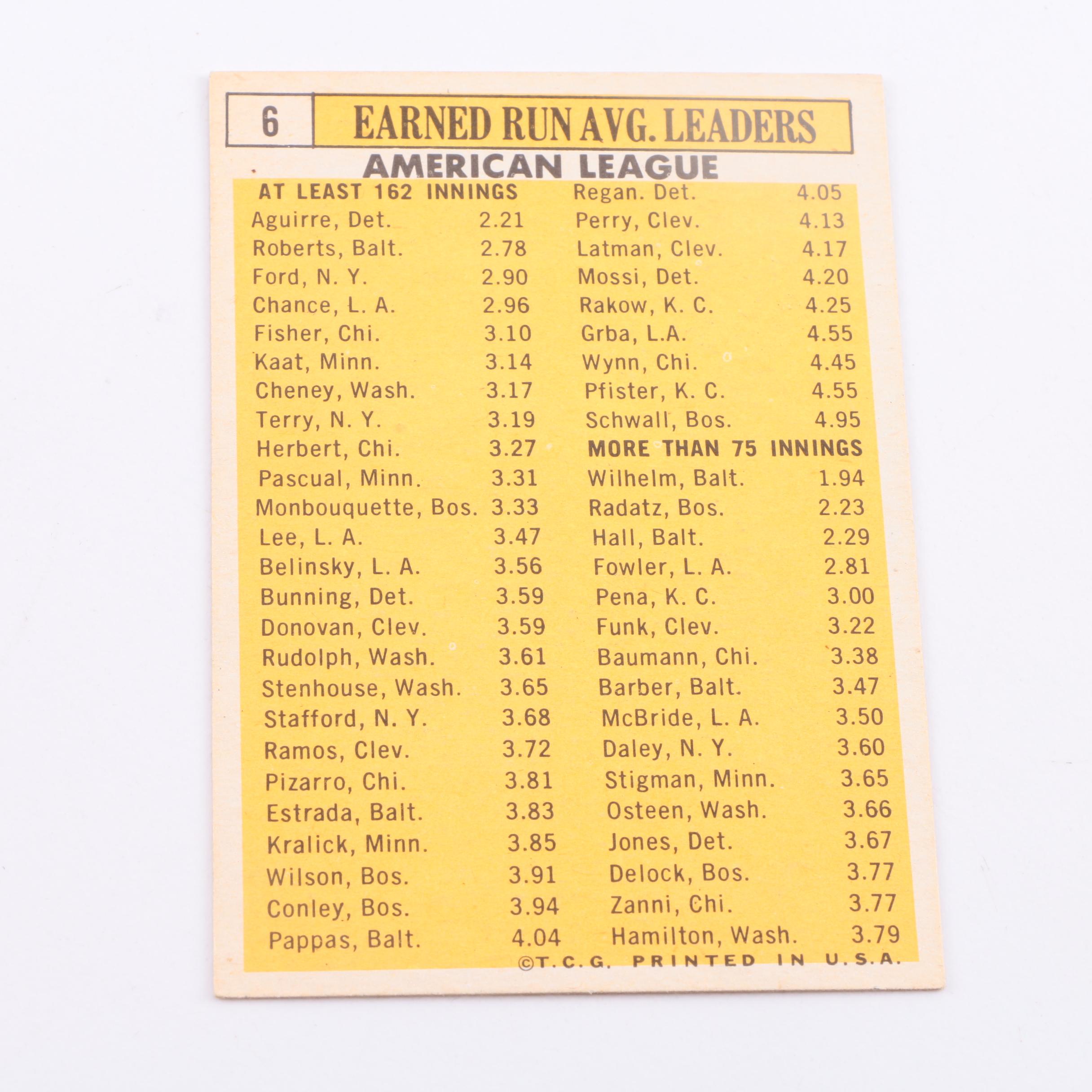 Whitey Ford Baseball Cards