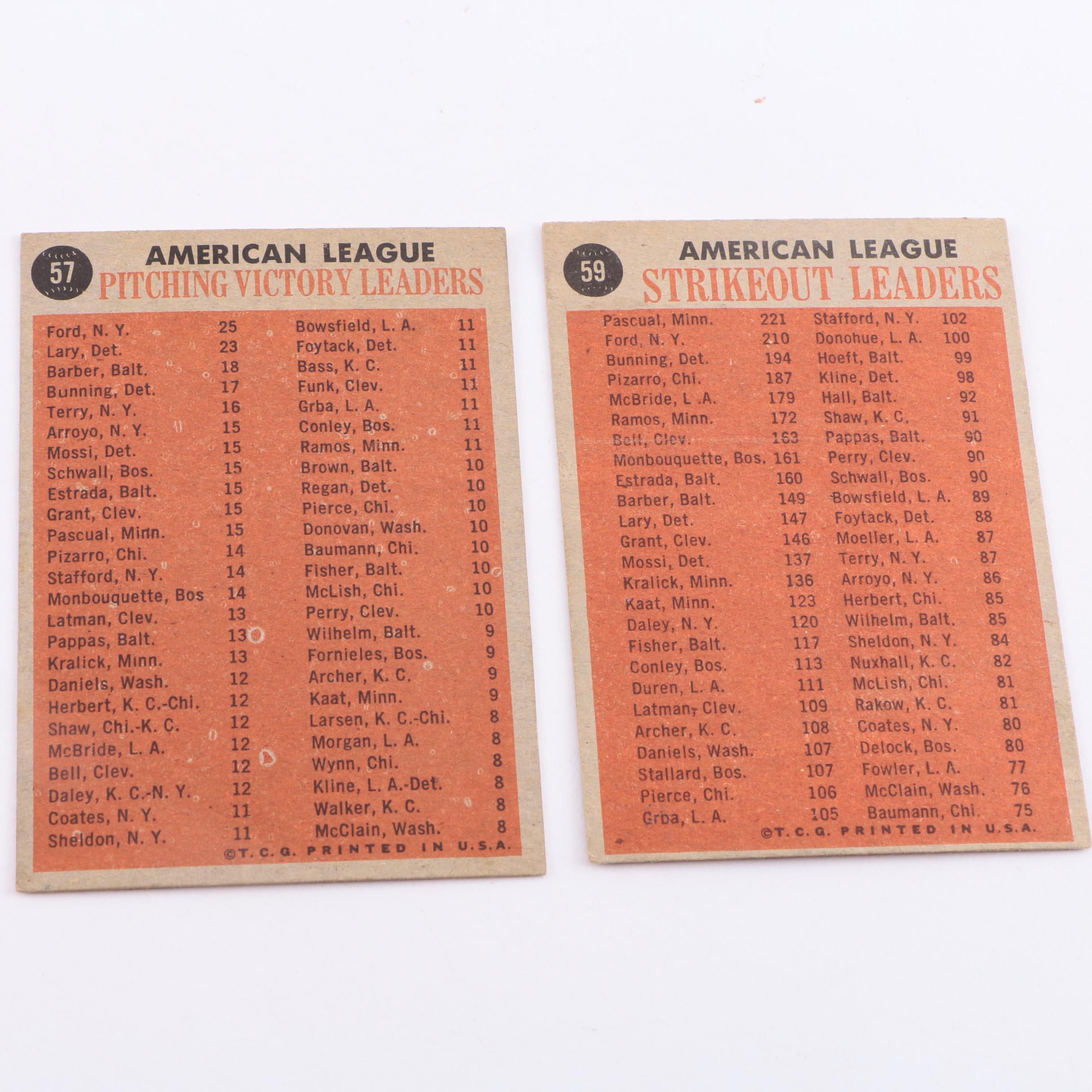 Whitey Ford Baseball Cards