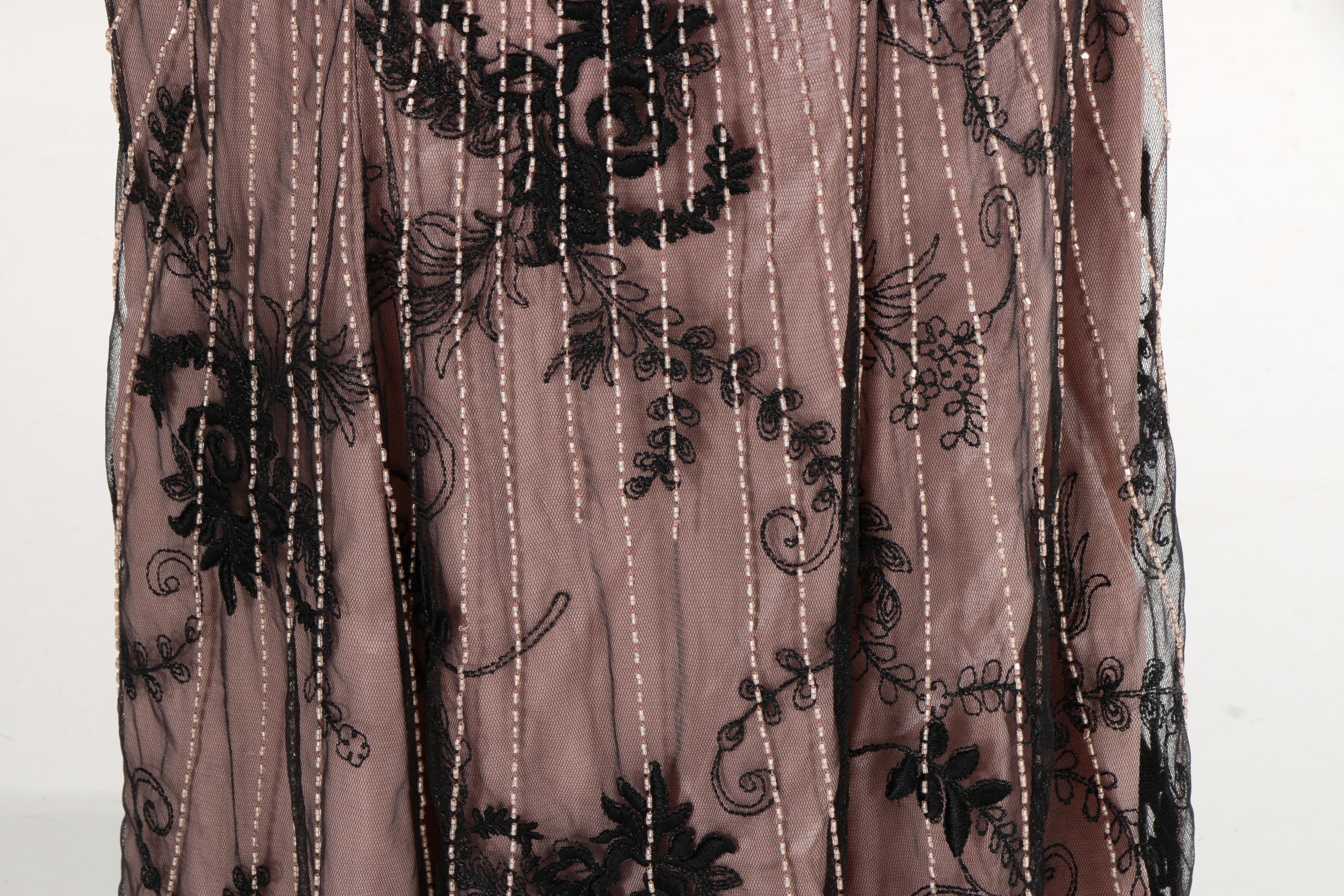 Beaded Strapless Evening Dresses