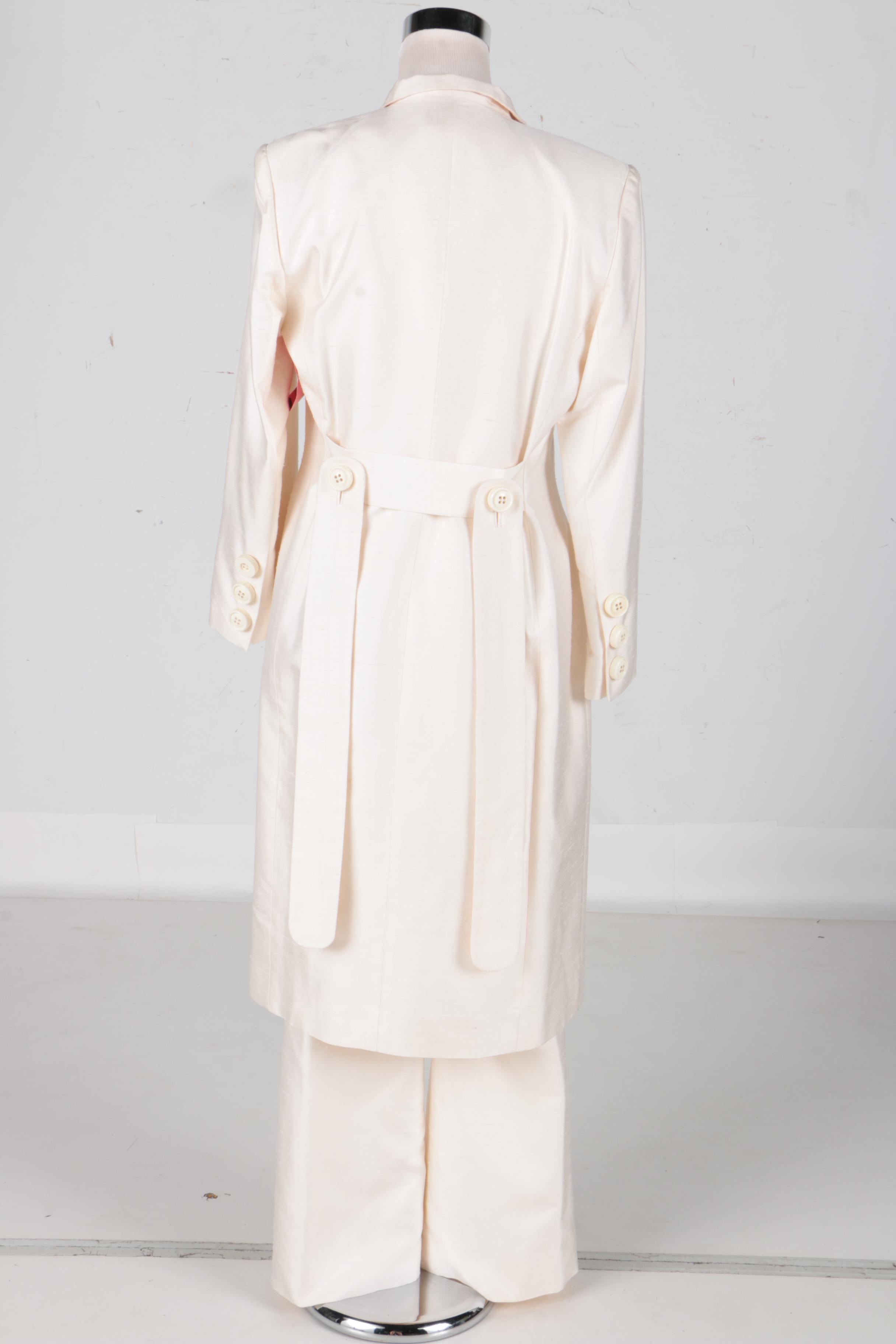 Zang Toi Silk Suit Set