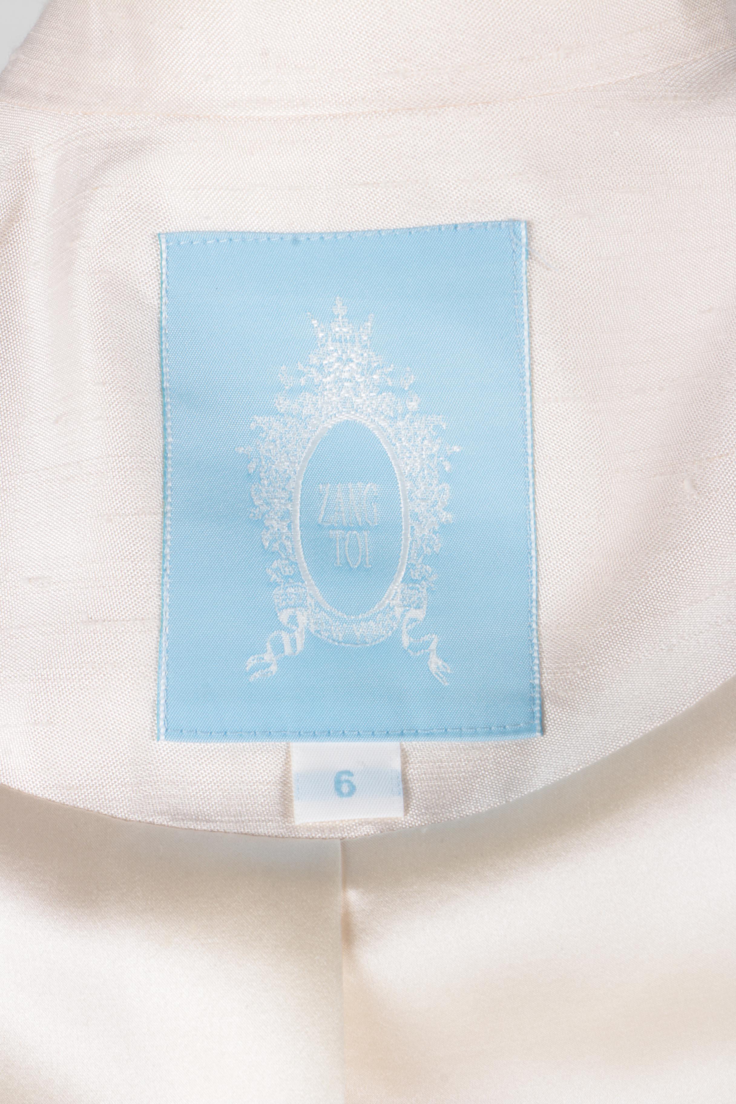 Zang Toi Silk Suit Set