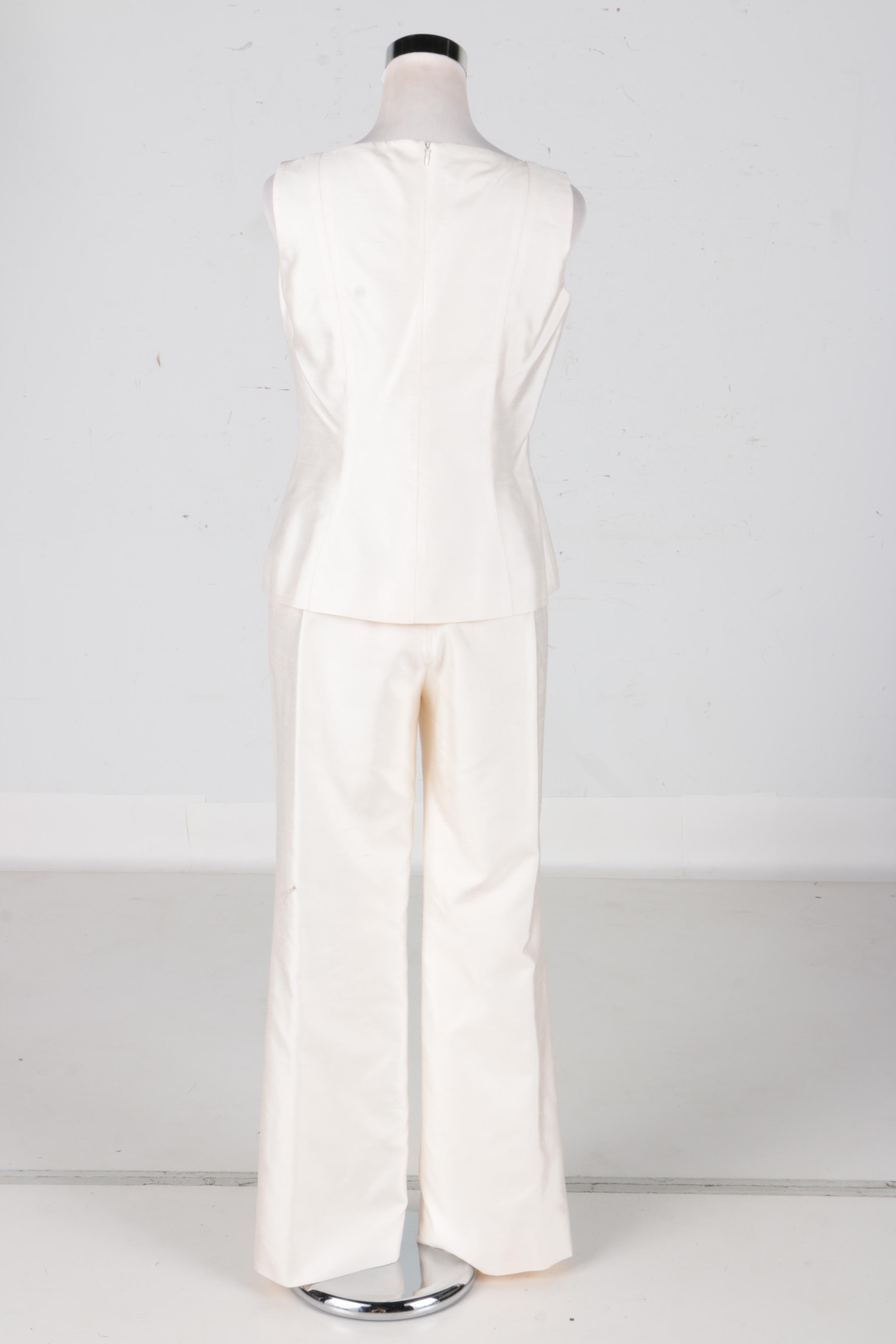 Zang Toi Silk Suit Set