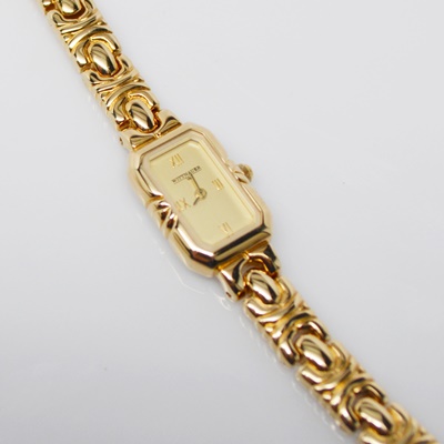 Wittnauer Gold Tone Swiss Watch