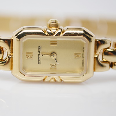 Wittnauer Gold Tone Swiss Watch