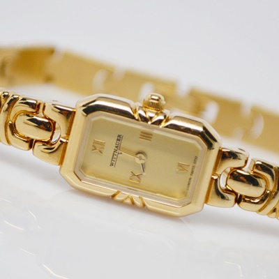 Wittnauer Gold Tone Swiss Watch
