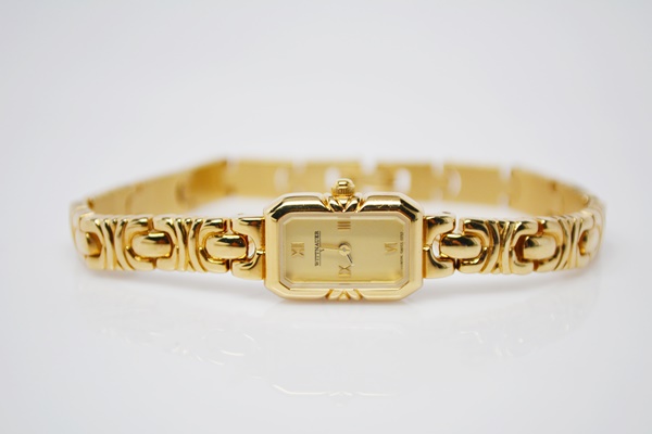 Wittnauer Gold Tone Swiss Watch
