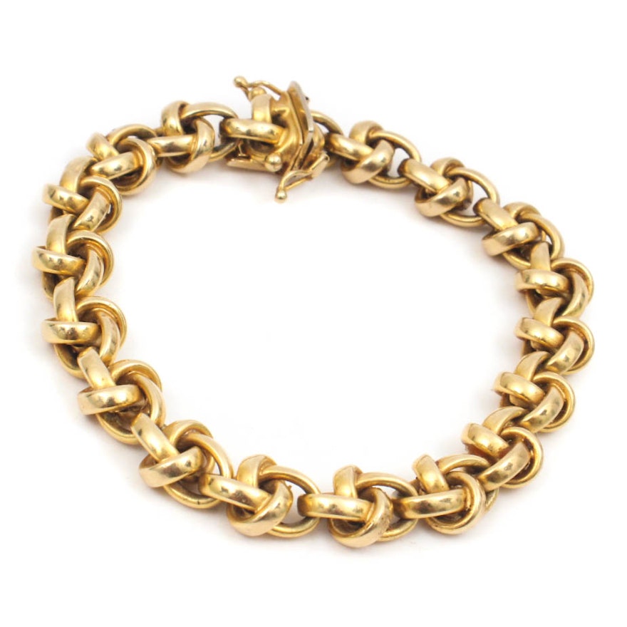 Cardon 14K Yellow Gold Bracelet