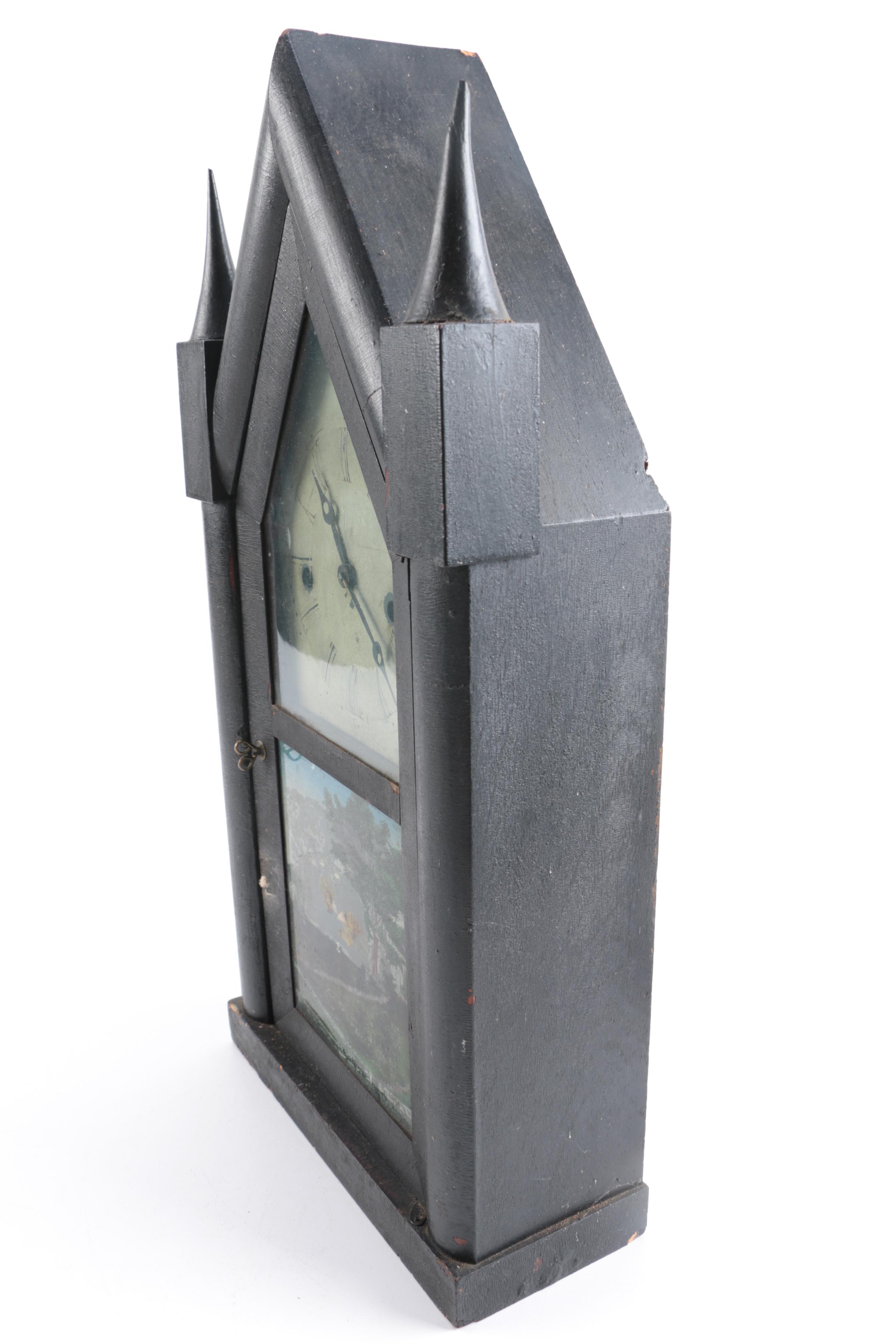 Antique Steeple Mantel Clock