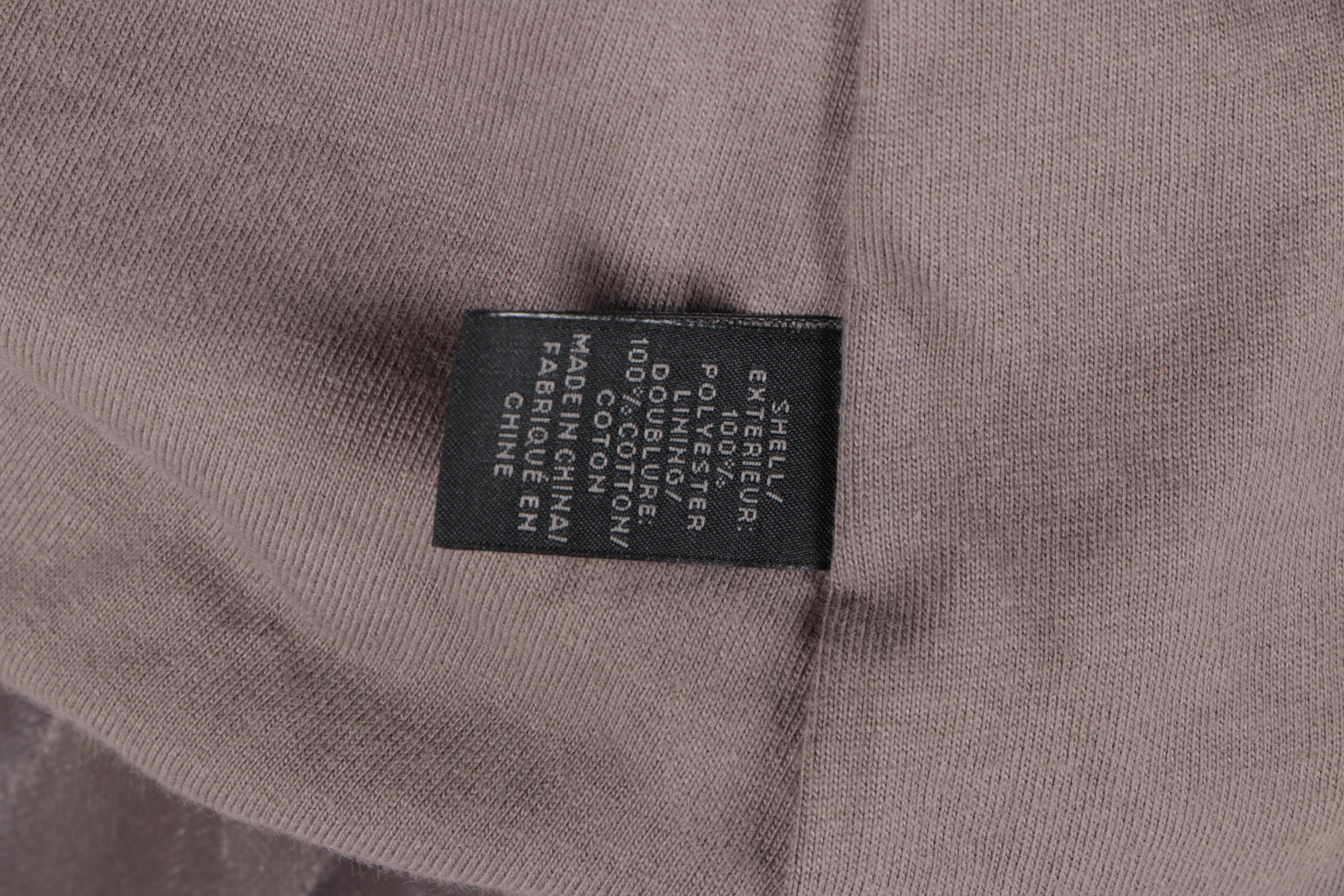 Saks Fifth Avenue Grey Velour Track Suit