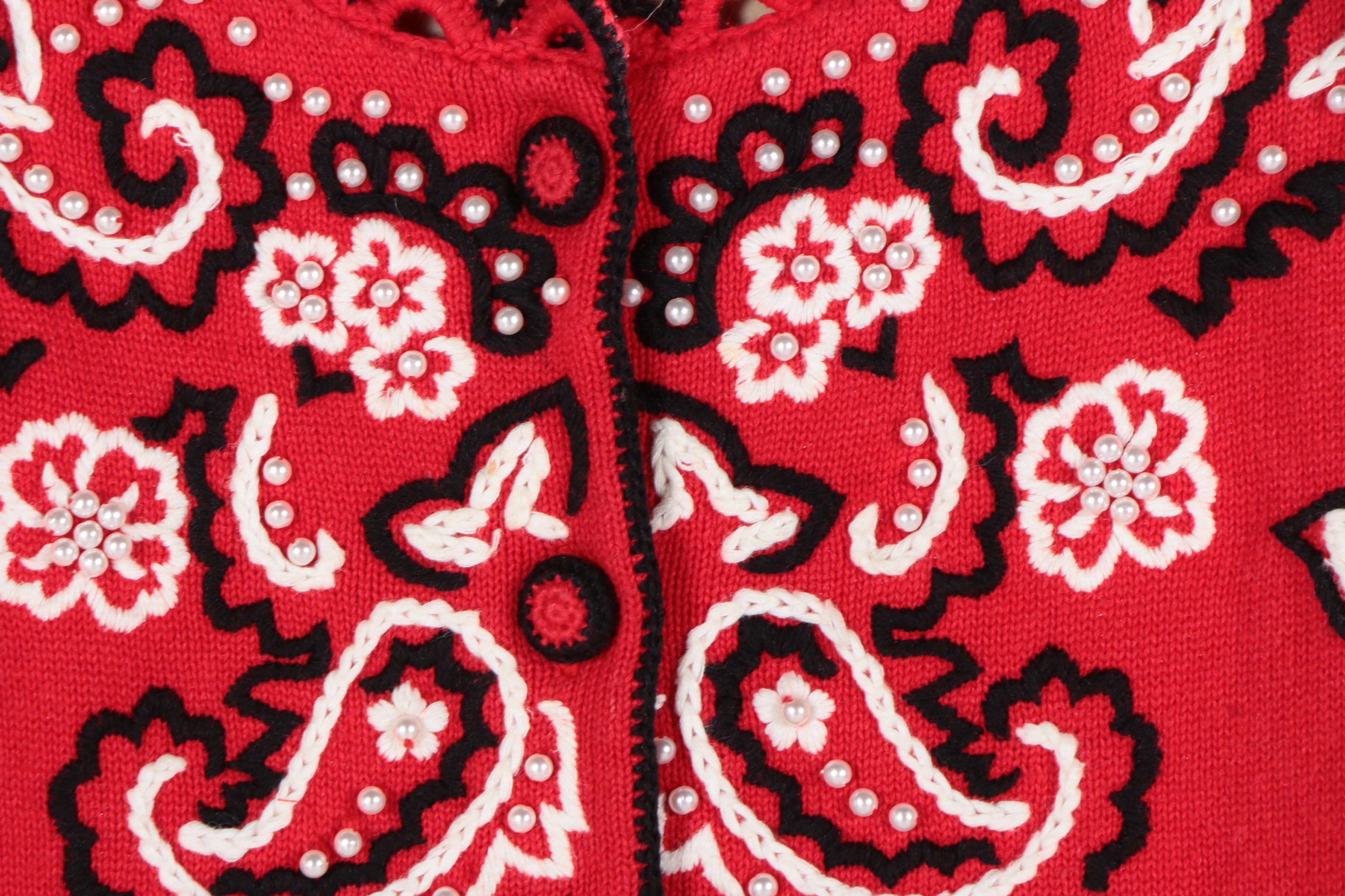 Four Michael Simon Women's Patterned Sweaters