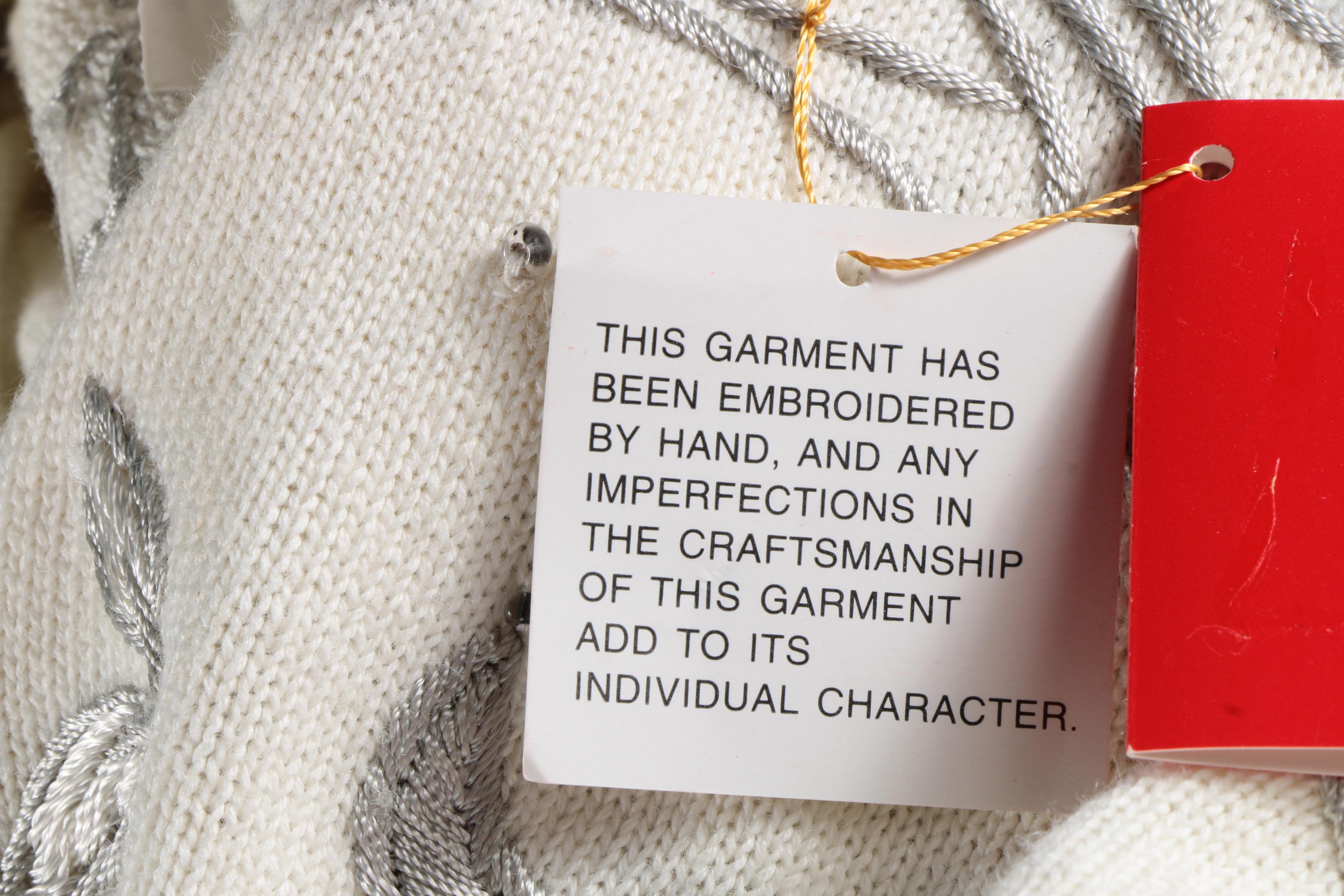 Four Michael Simon Women's Patterned Sweaters