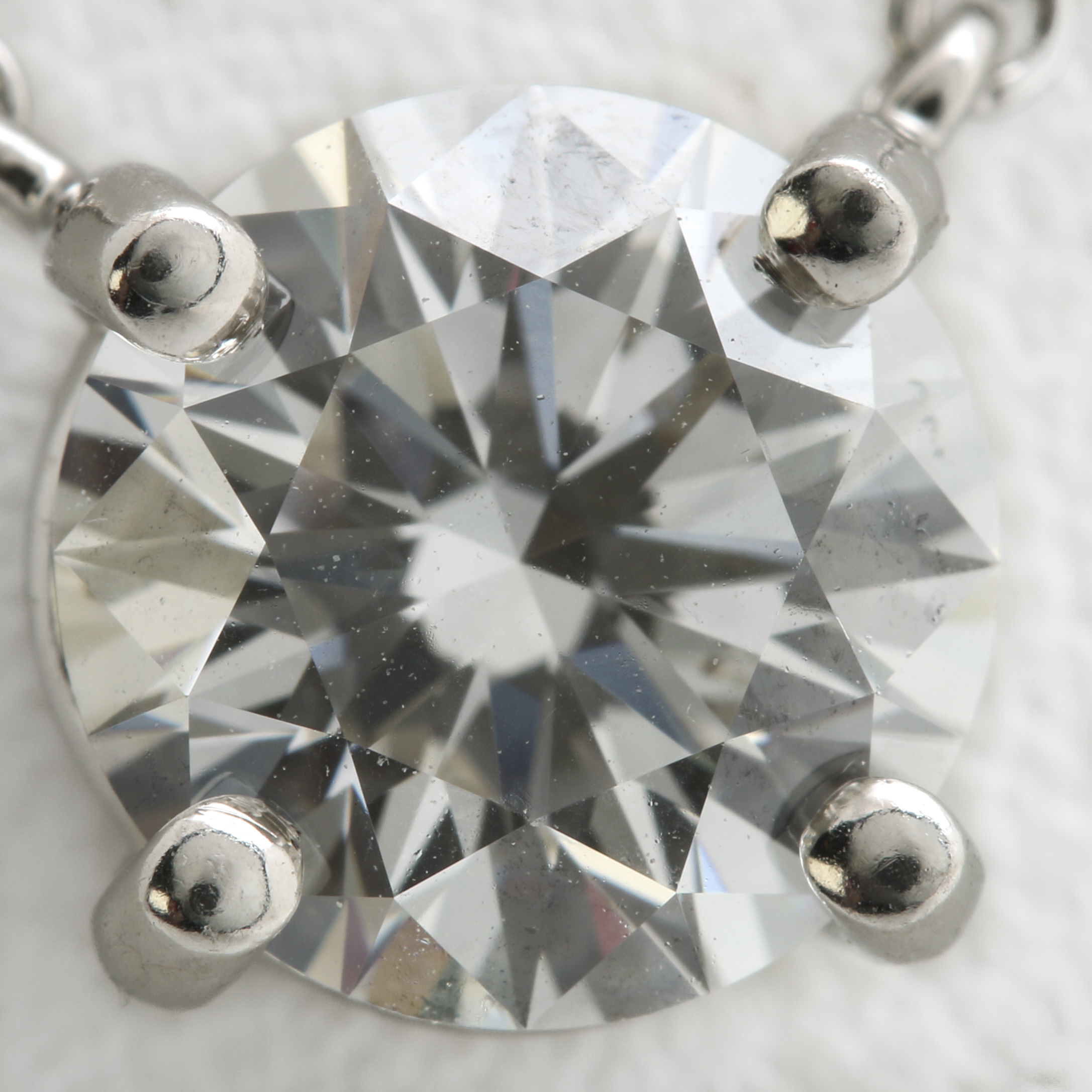 Tiffany & Co. Platinum and 1.74 Carat Diamond Solitaire Necklace