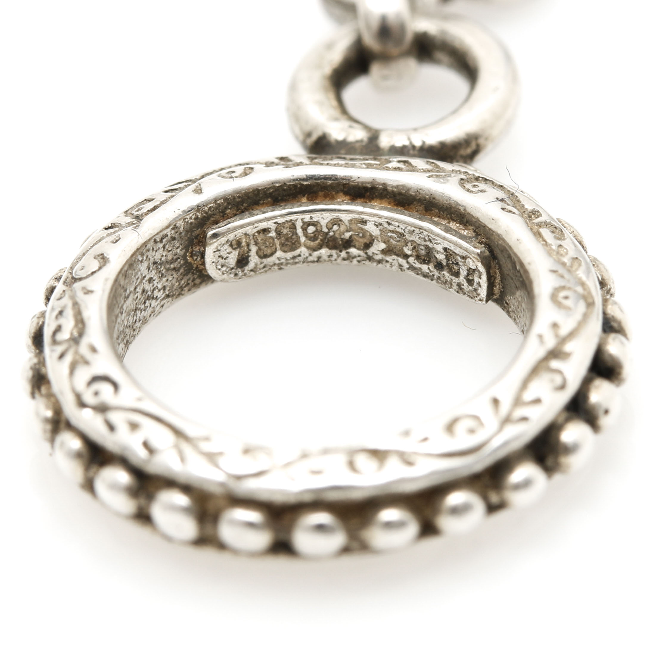 Konstantino Sterling Silver and 18K Yellow Gold Aquamarine Necklace