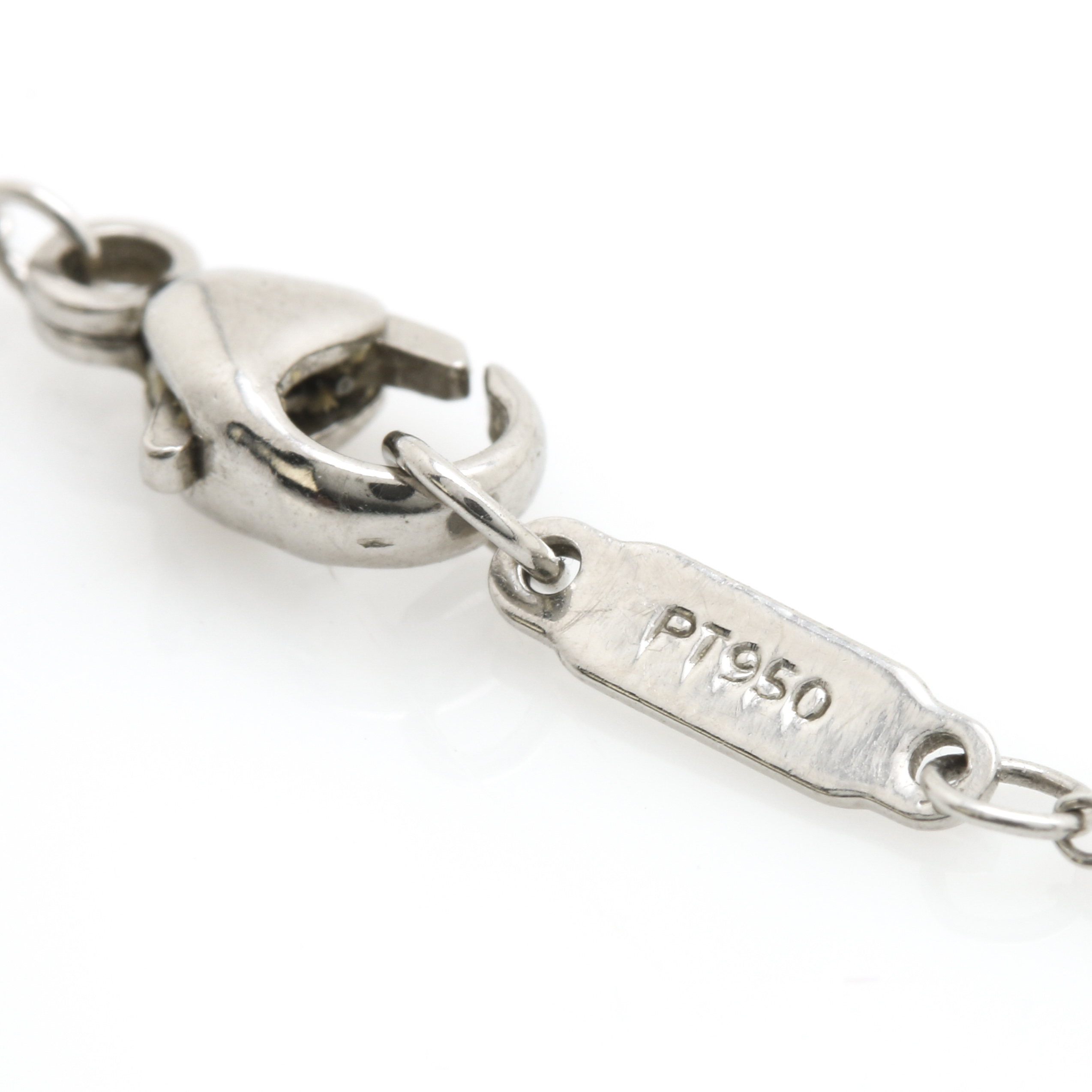 Tiffany & Co. Platinum and 1.74 Carat Diamond Solitaire Necklace