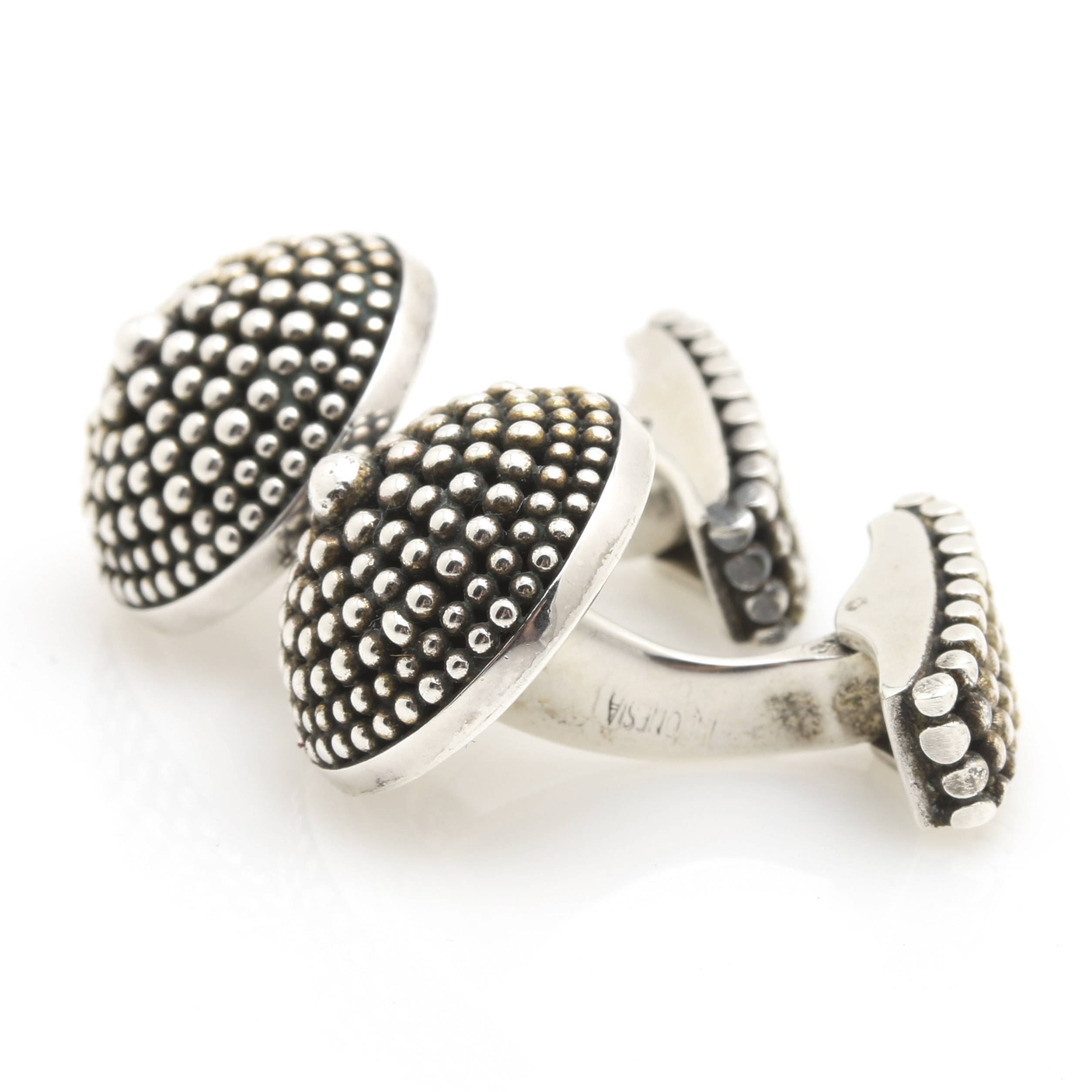 John Hardy Sterling Silver Cufflinks