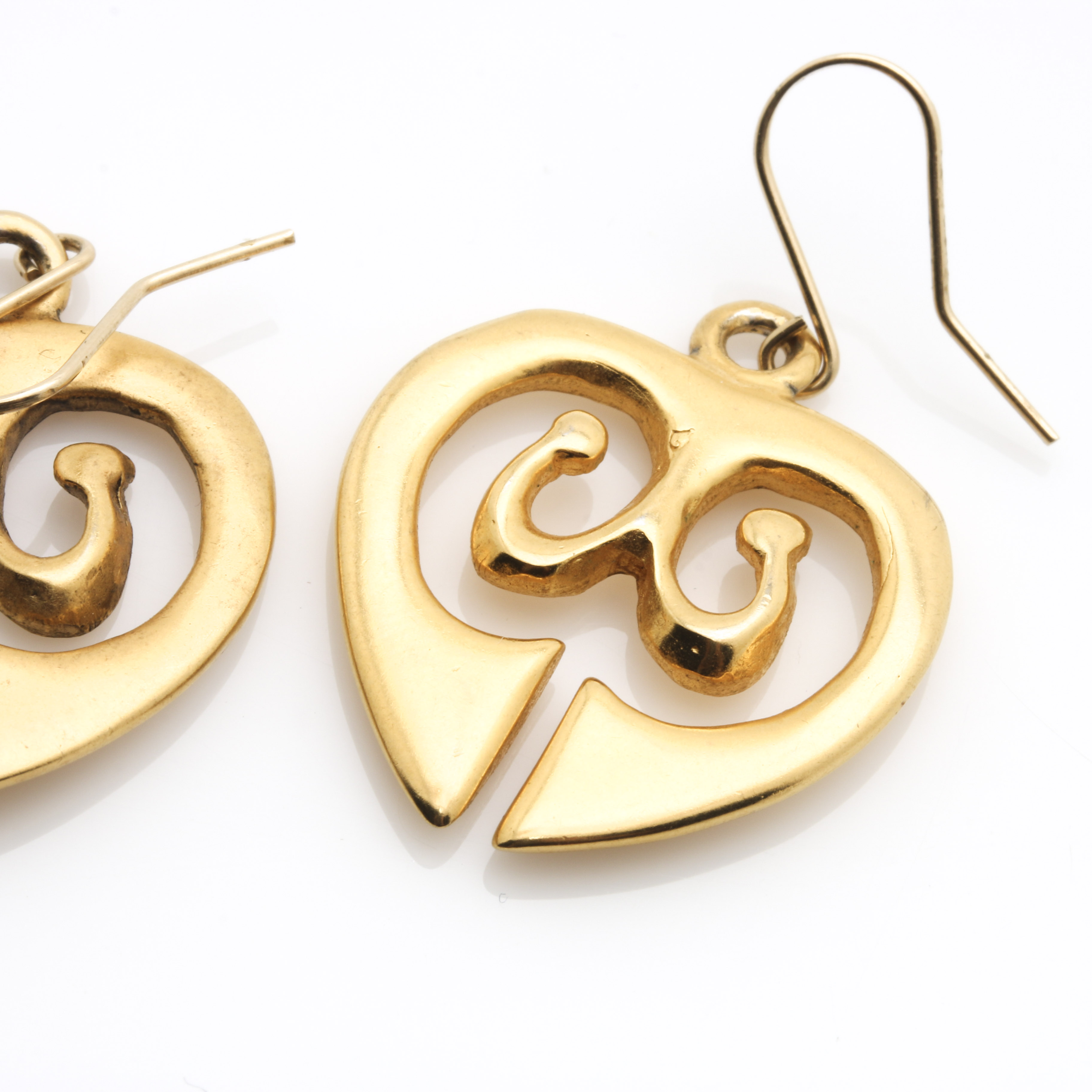 Robert Lee Morris Earrings and Necklace with Onyx and Garnet