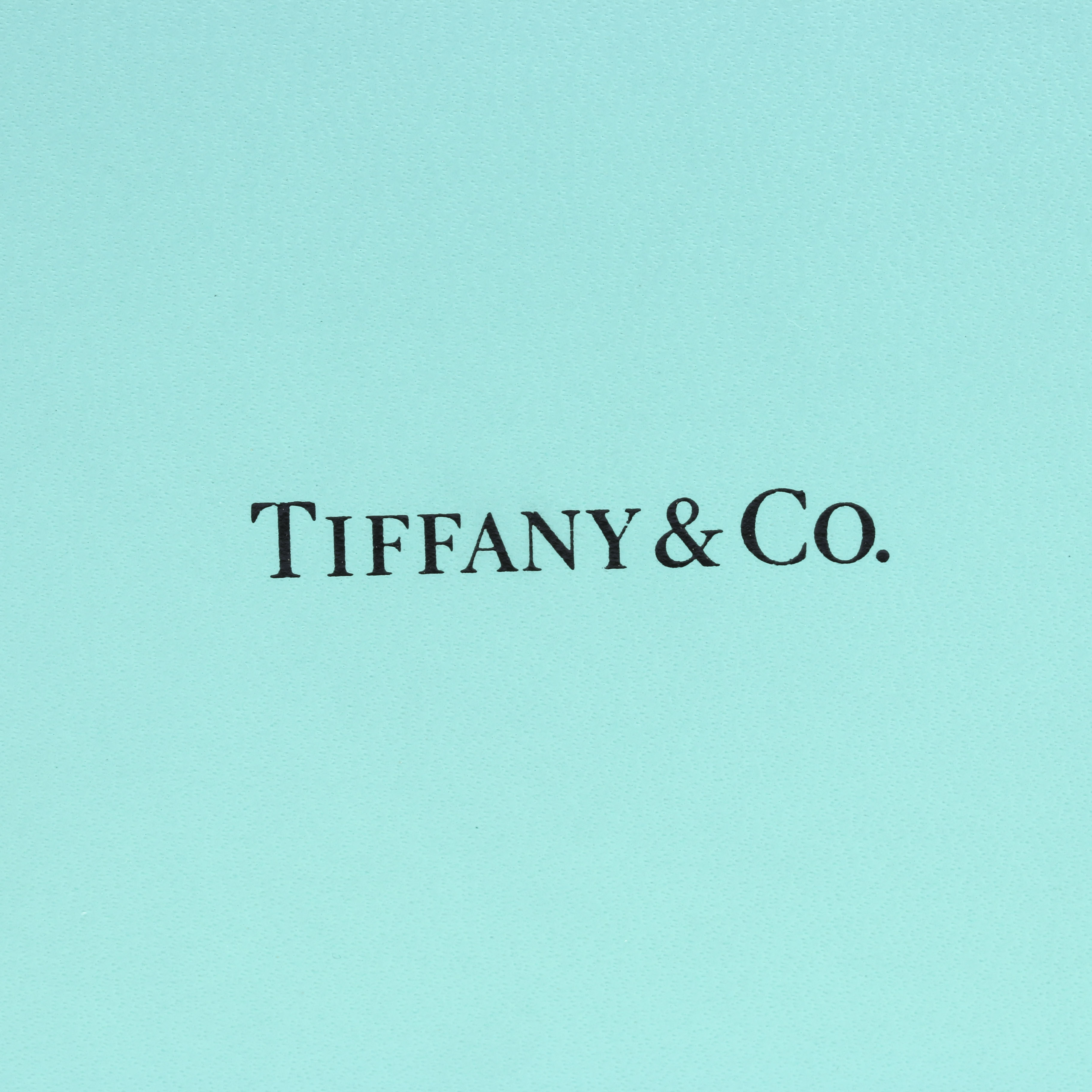 Tiffany & Co. Platinum, Onyx, and 4.46 CTW Diamond Square Key Necklace