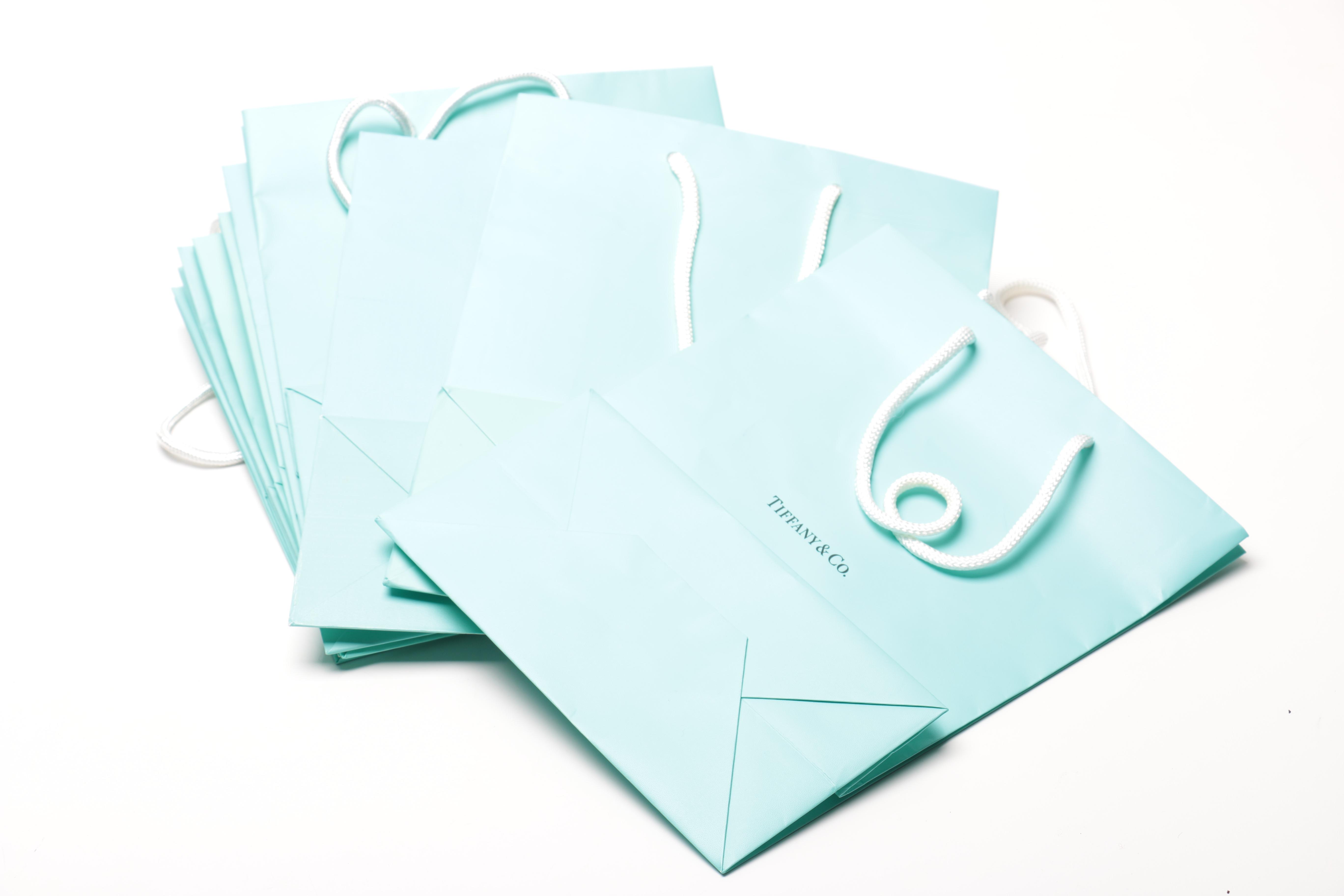 Tiffany Shopping Bags, Pouches and Necklace Box