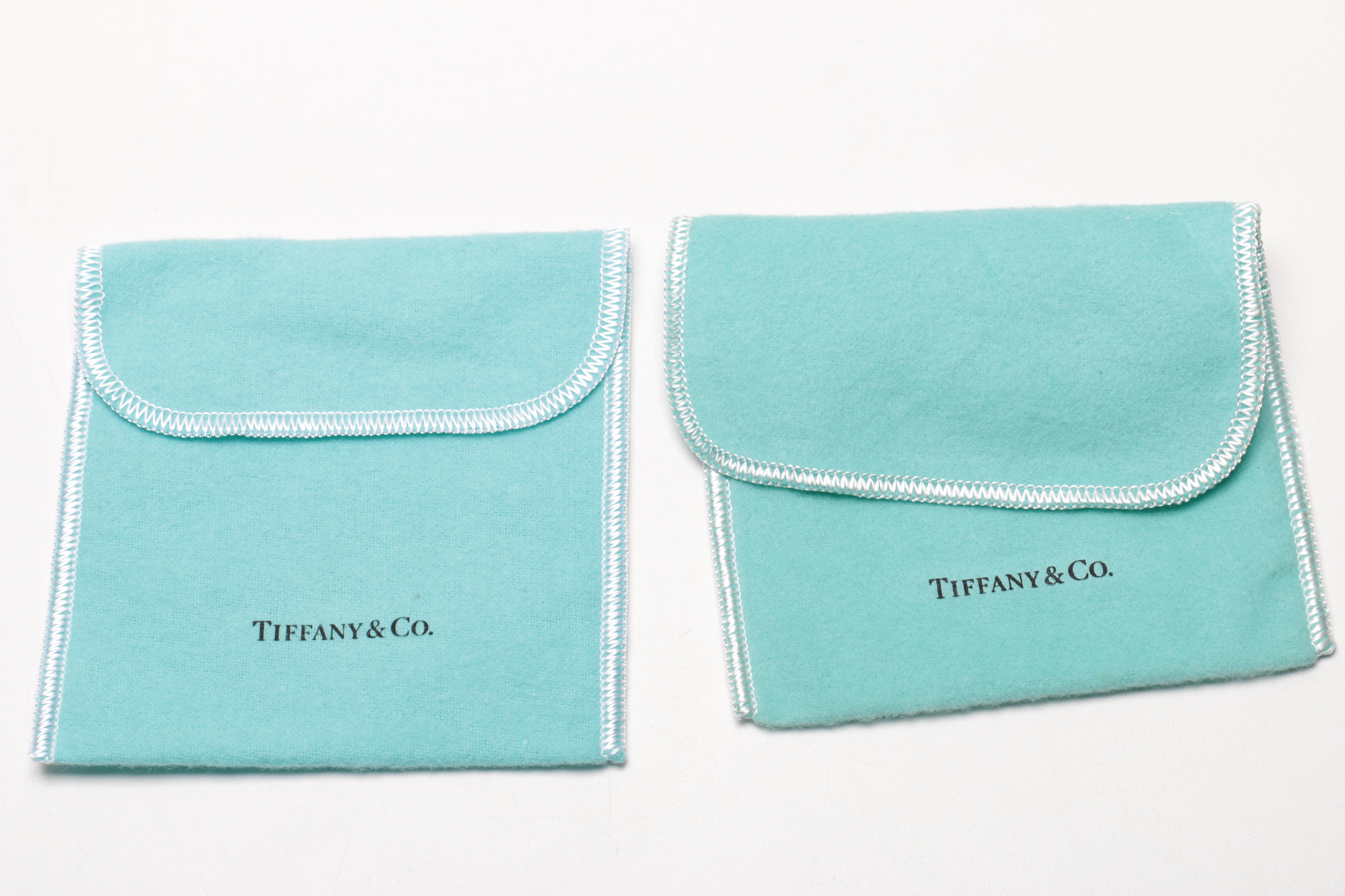 Tiffany Shopping Bags, Pouches and Necklace Box