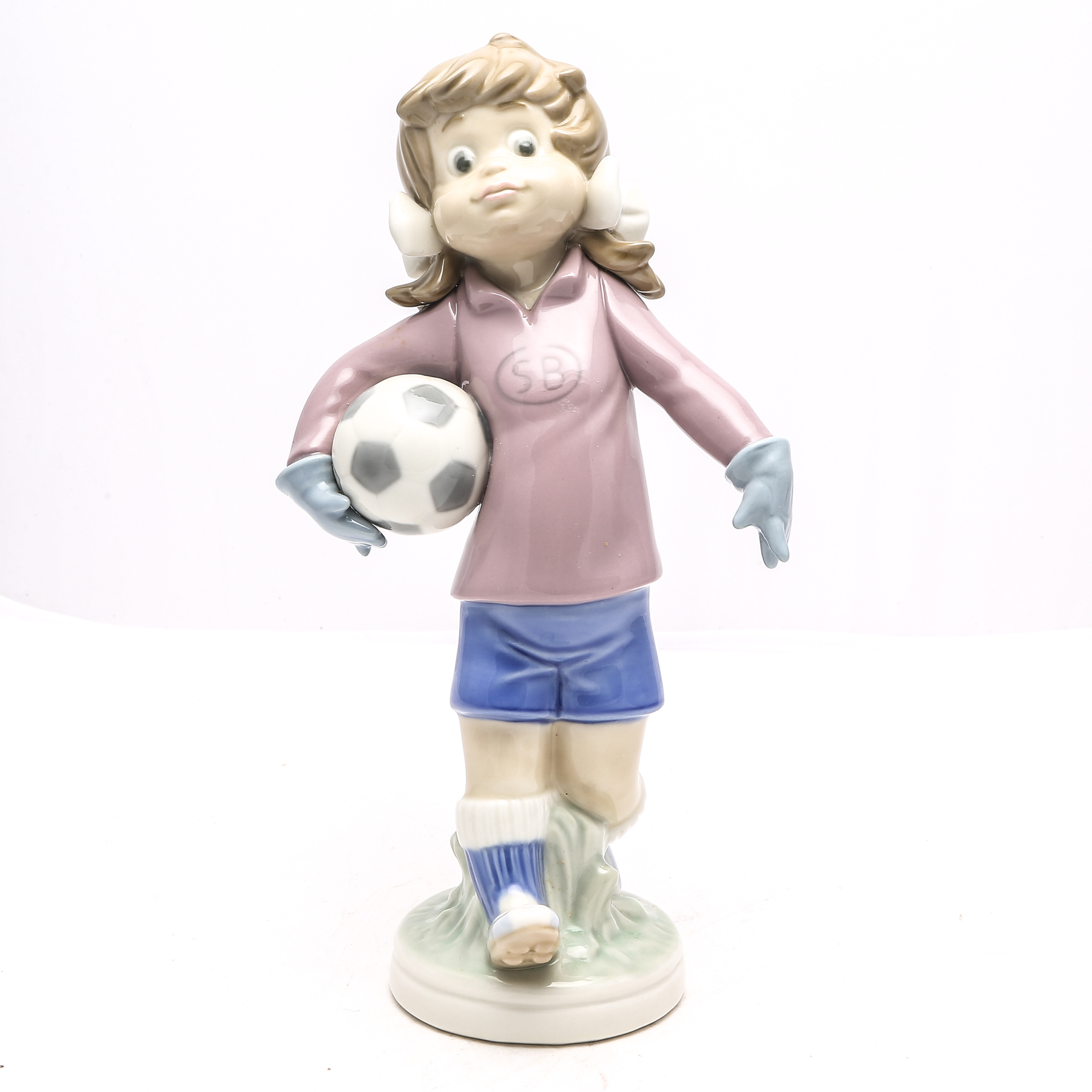 Lladró "Lilly-Football Player" Figurine #5134