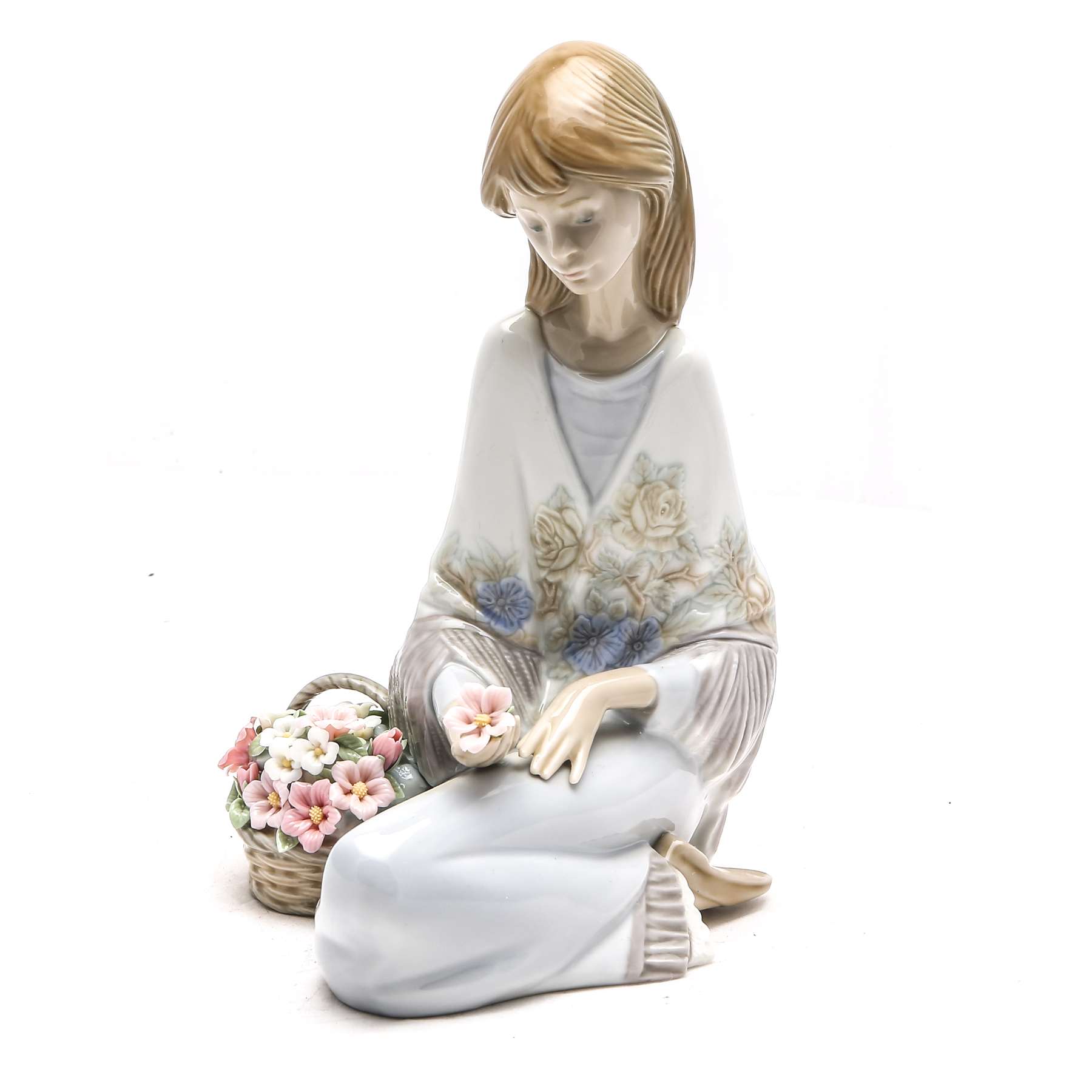 Lladró "Flower Song" Figurine #7607